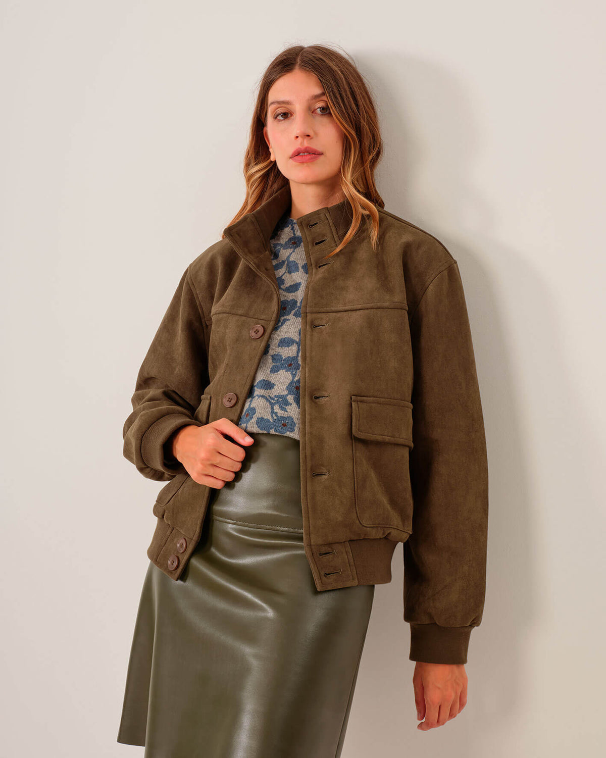 BASSO BASSO VERDE SUEDE