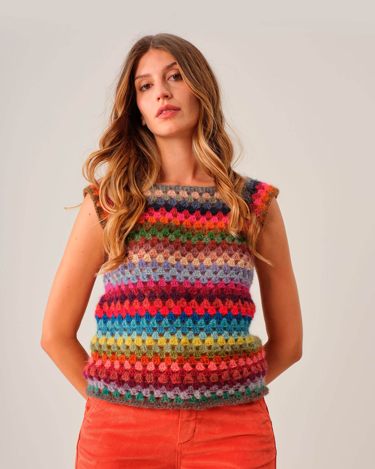 GIPSY GIPSY MULTICOLOR SUEDE