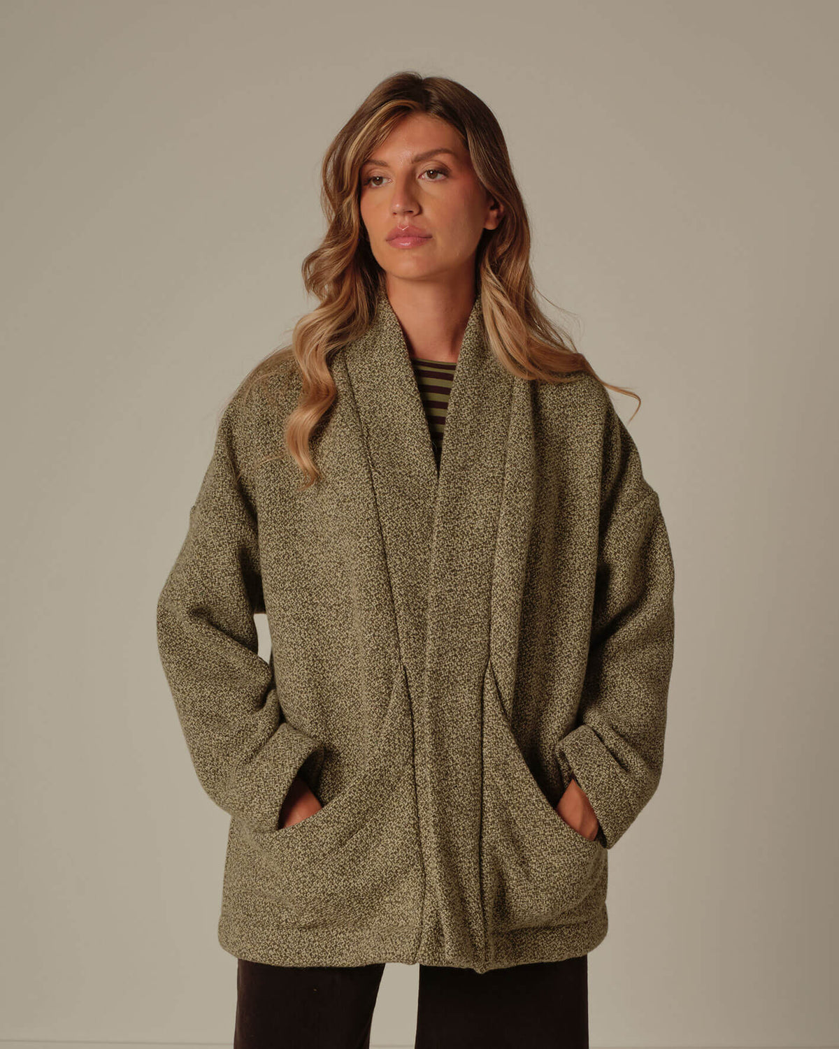 KIMONO KIMONO LA0271 SUEDE