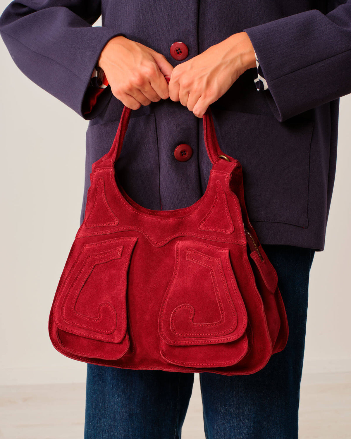 ROCK ROCK VINO SUEDE