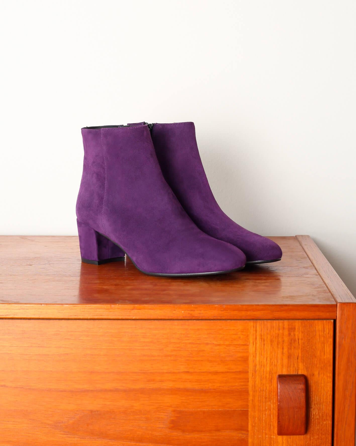 NEON NEON VIOLA SUEDE