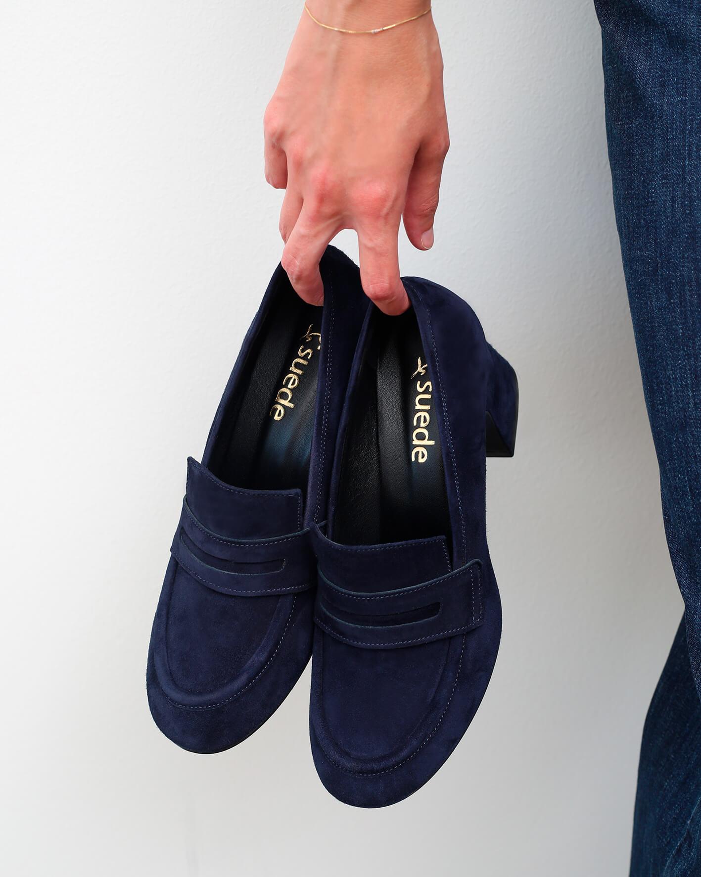 PLUTONE PLUTONE NAVY SUEDE