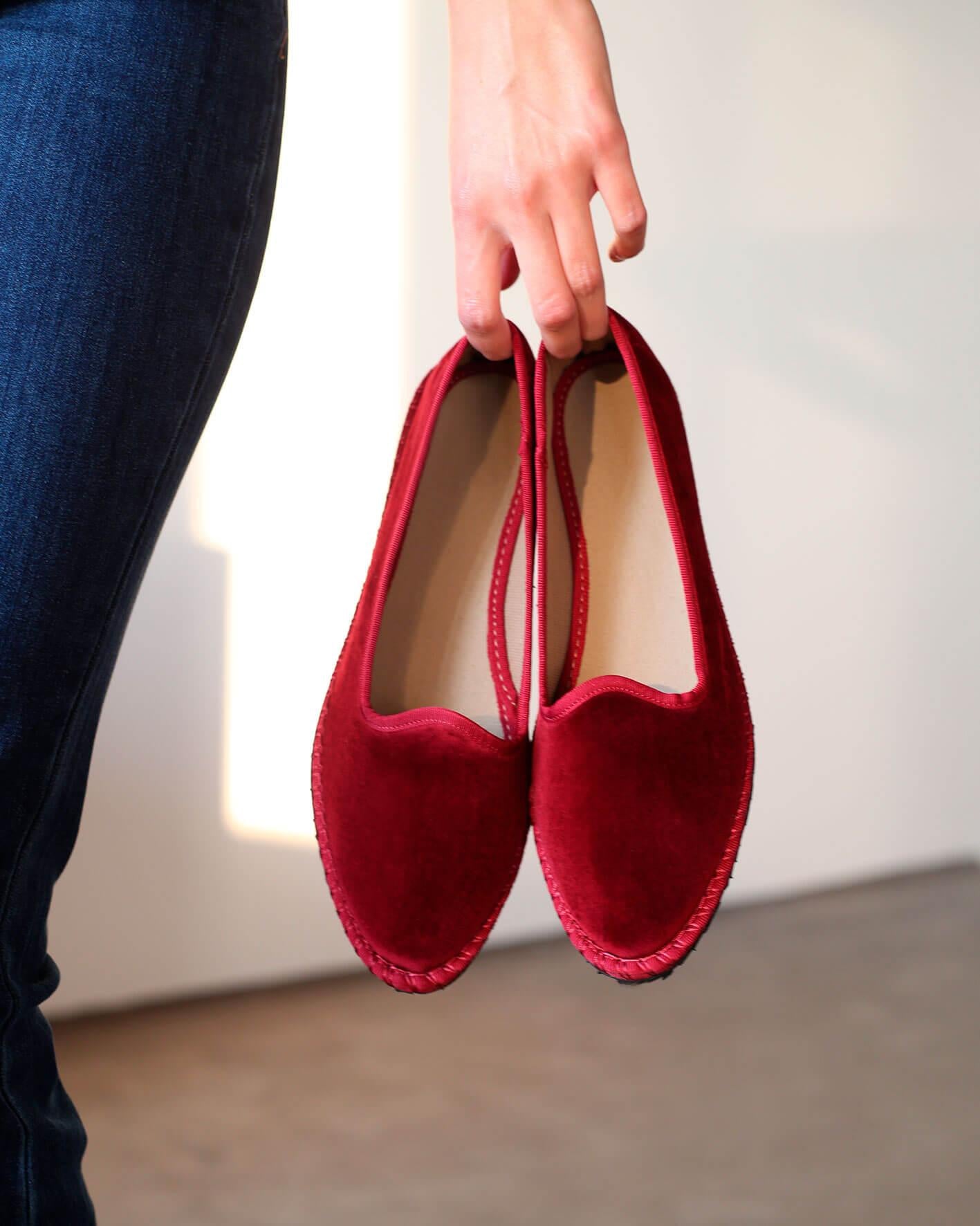 HYDRA HYDRA BORDEAUX SUEDE