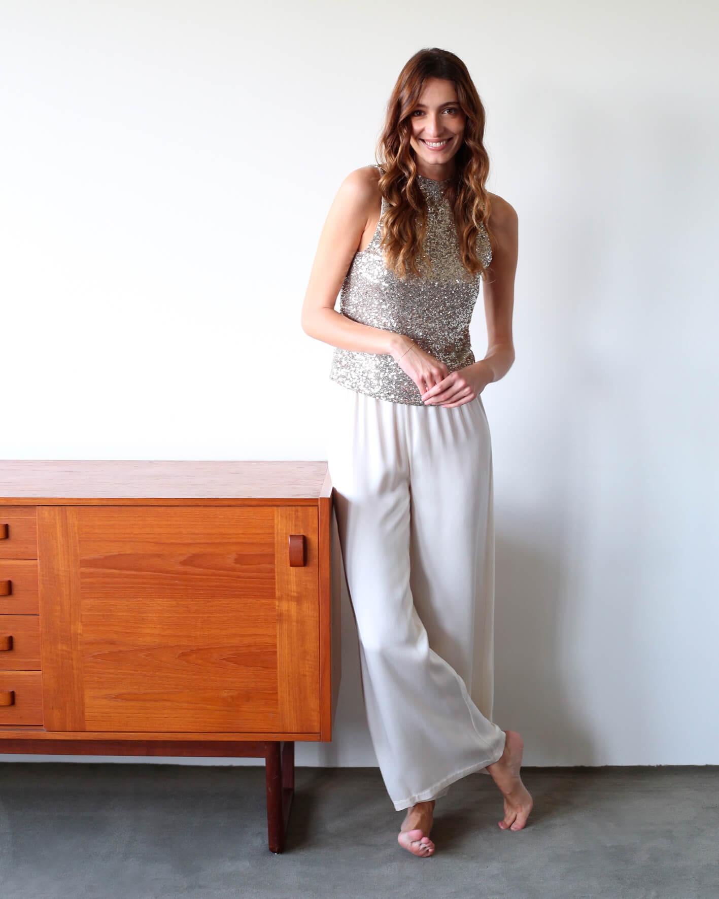 CLARA CLARA PLATINO SUEDE