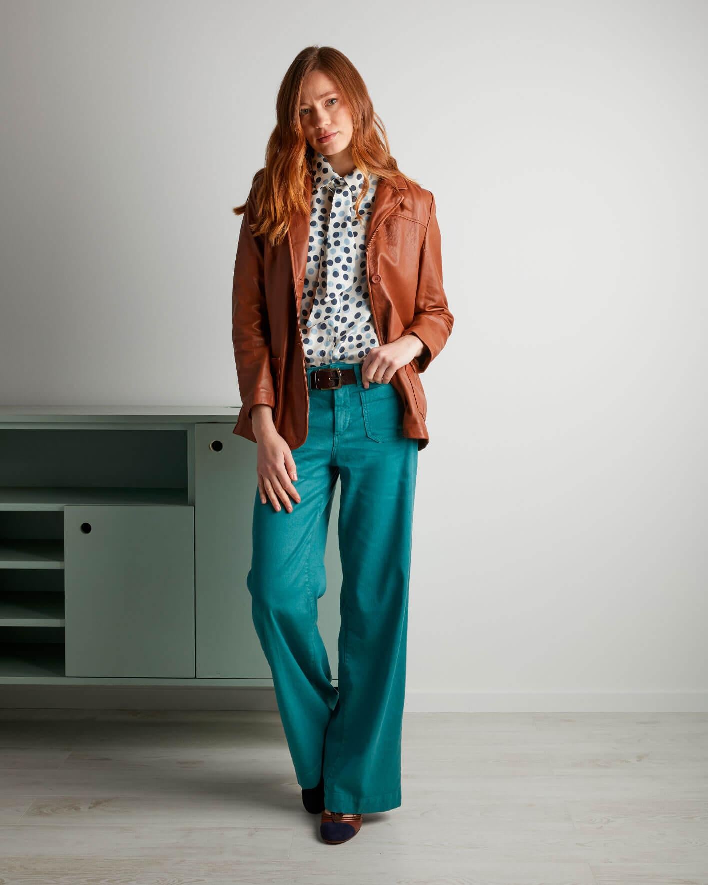 MALIN MALIN BLU SUEDE