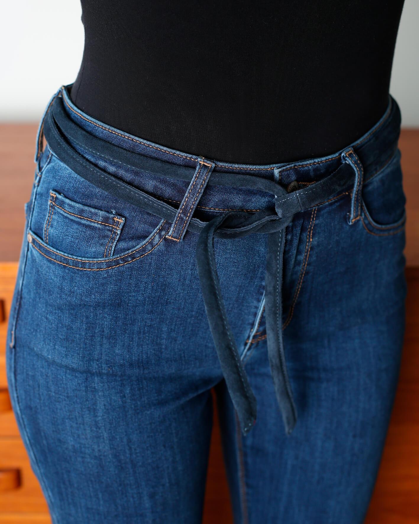 BISCIA BISCIA BLU SUEDE