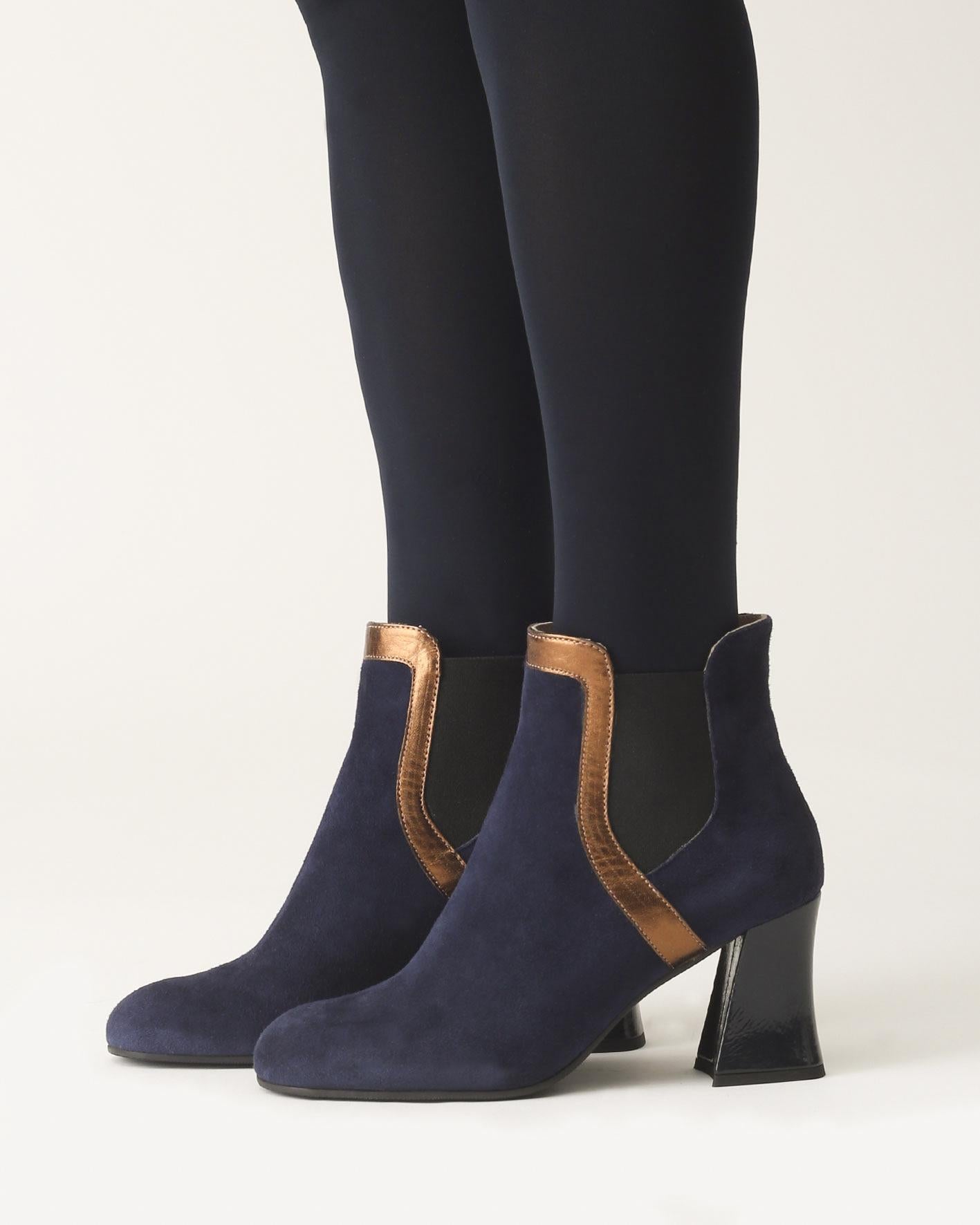 VIA VIGNA VIA VIGNA BLU SUEDE