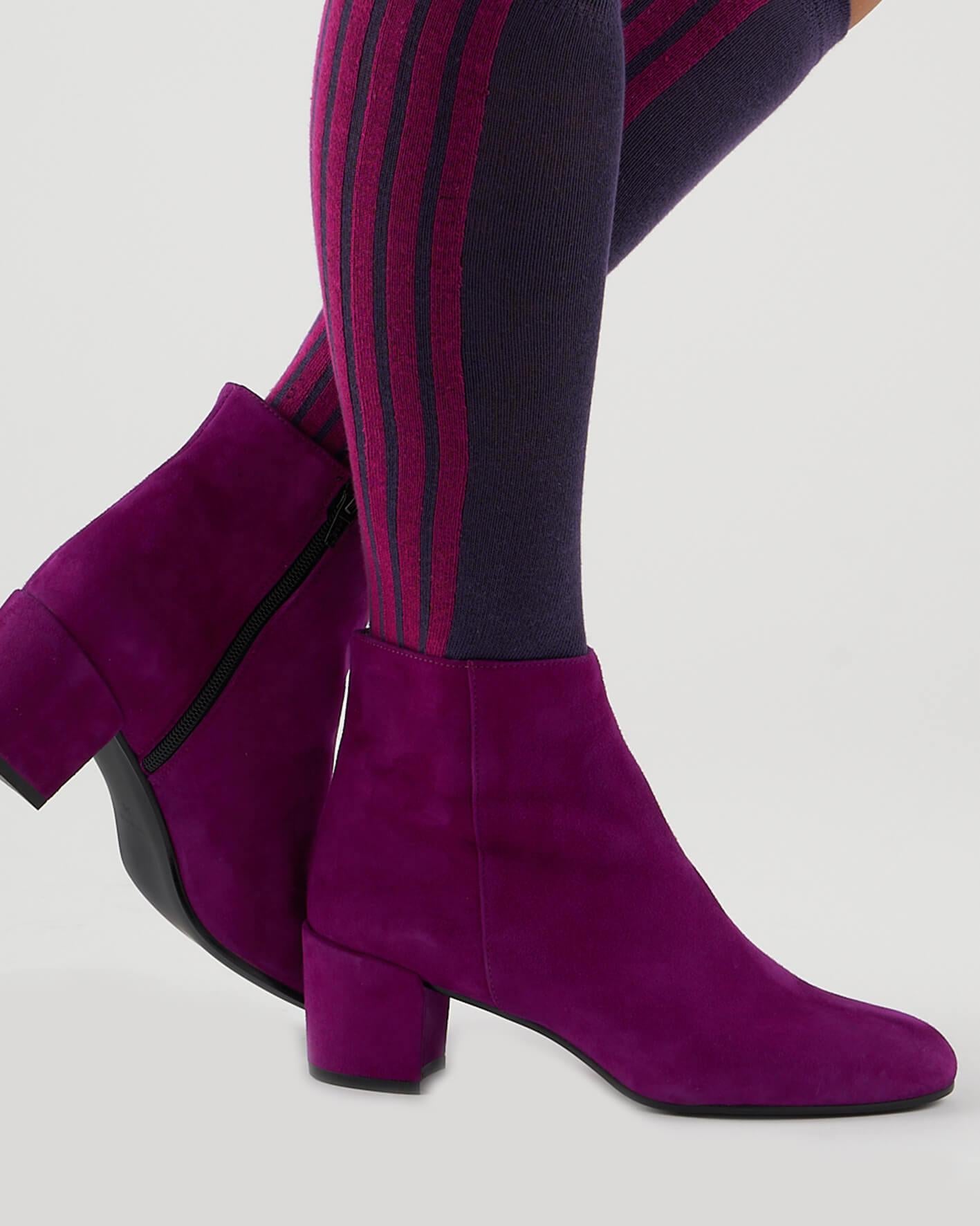 VIA MONTENAPOLEONE VIA MONTENAPOLEONE CICLAMINO SUEDE