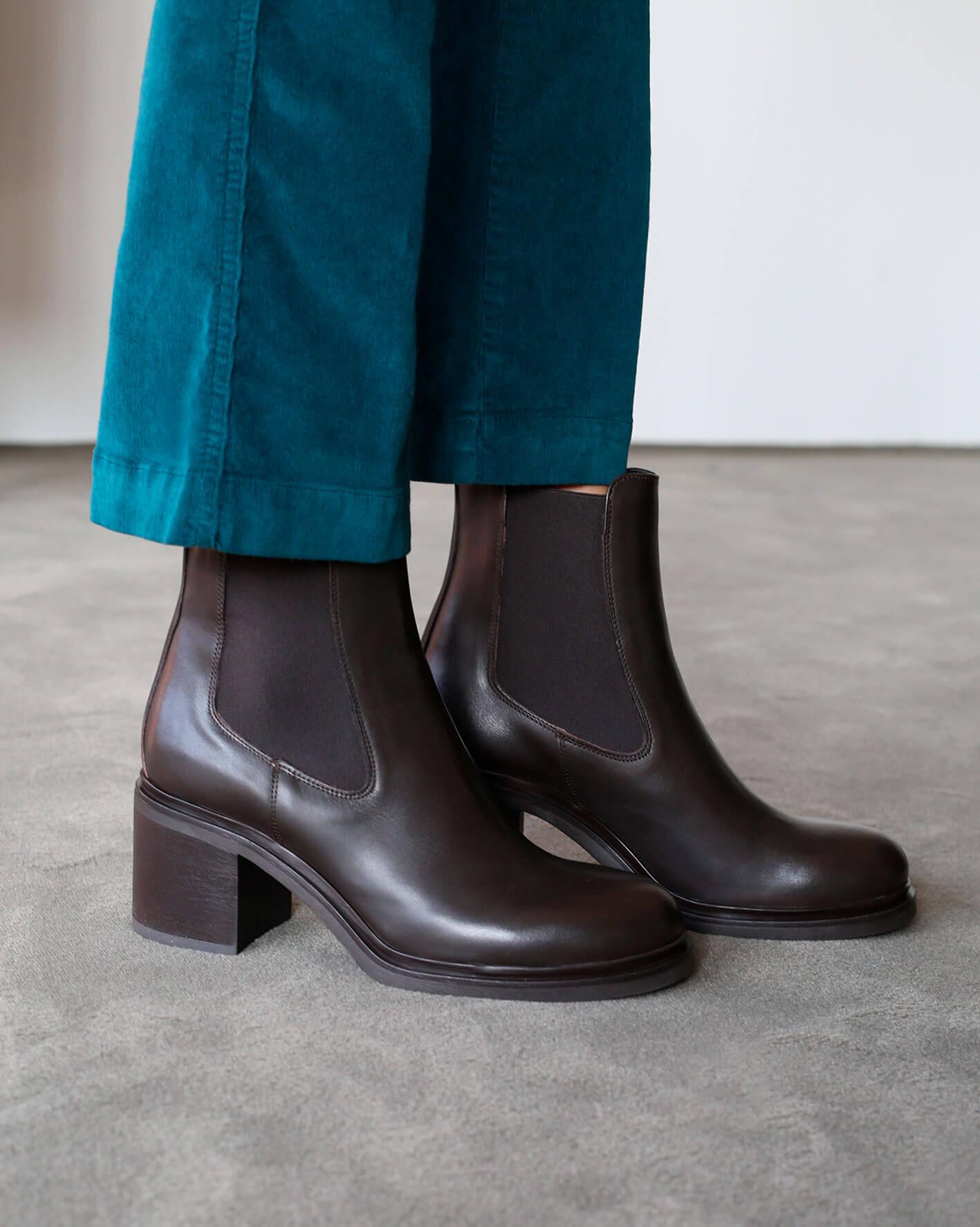 SCINTILLA SCINTILLA BROWN SUEDE