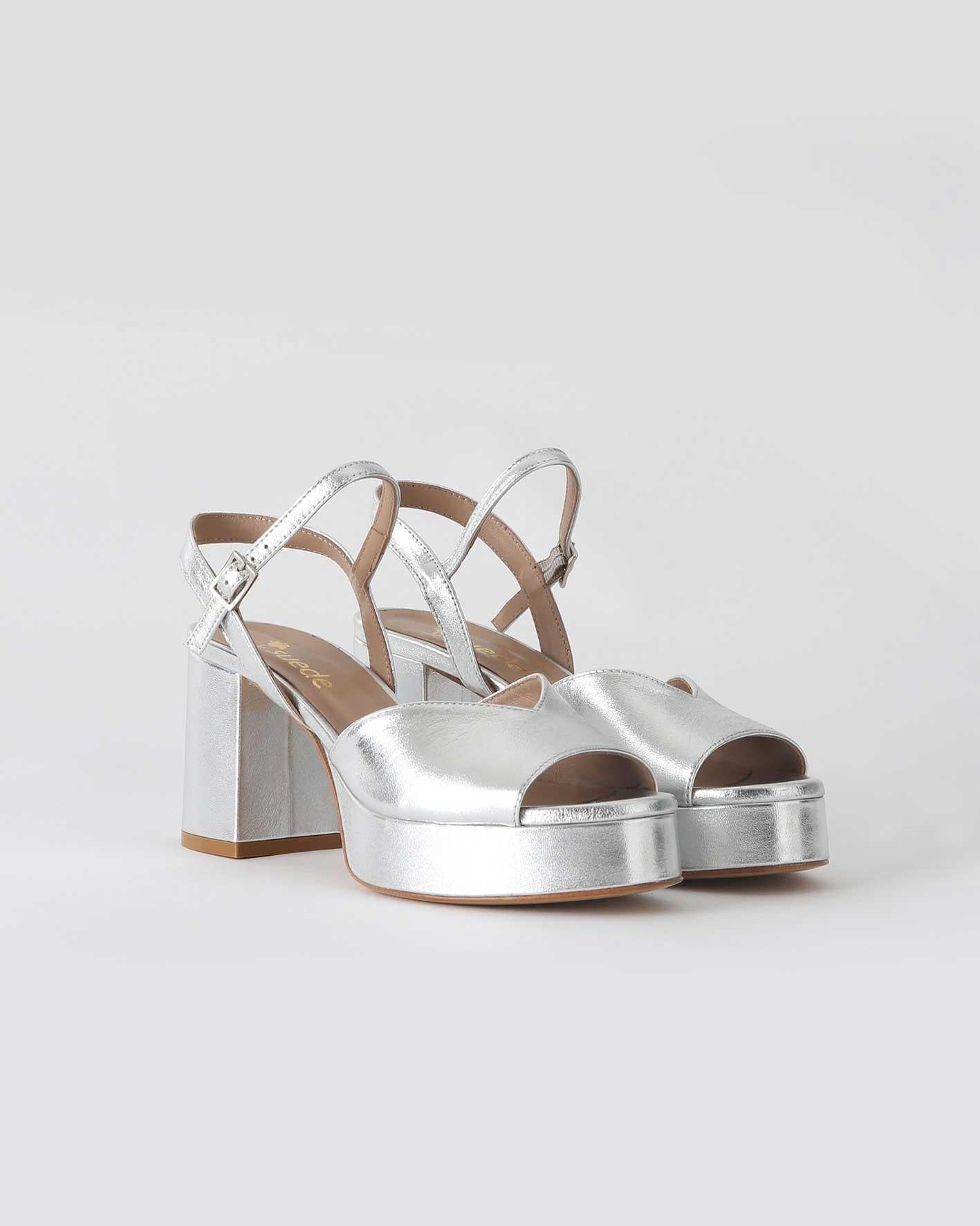 SALTINMENTE SALTINMENTE ARGENTO SUEDE