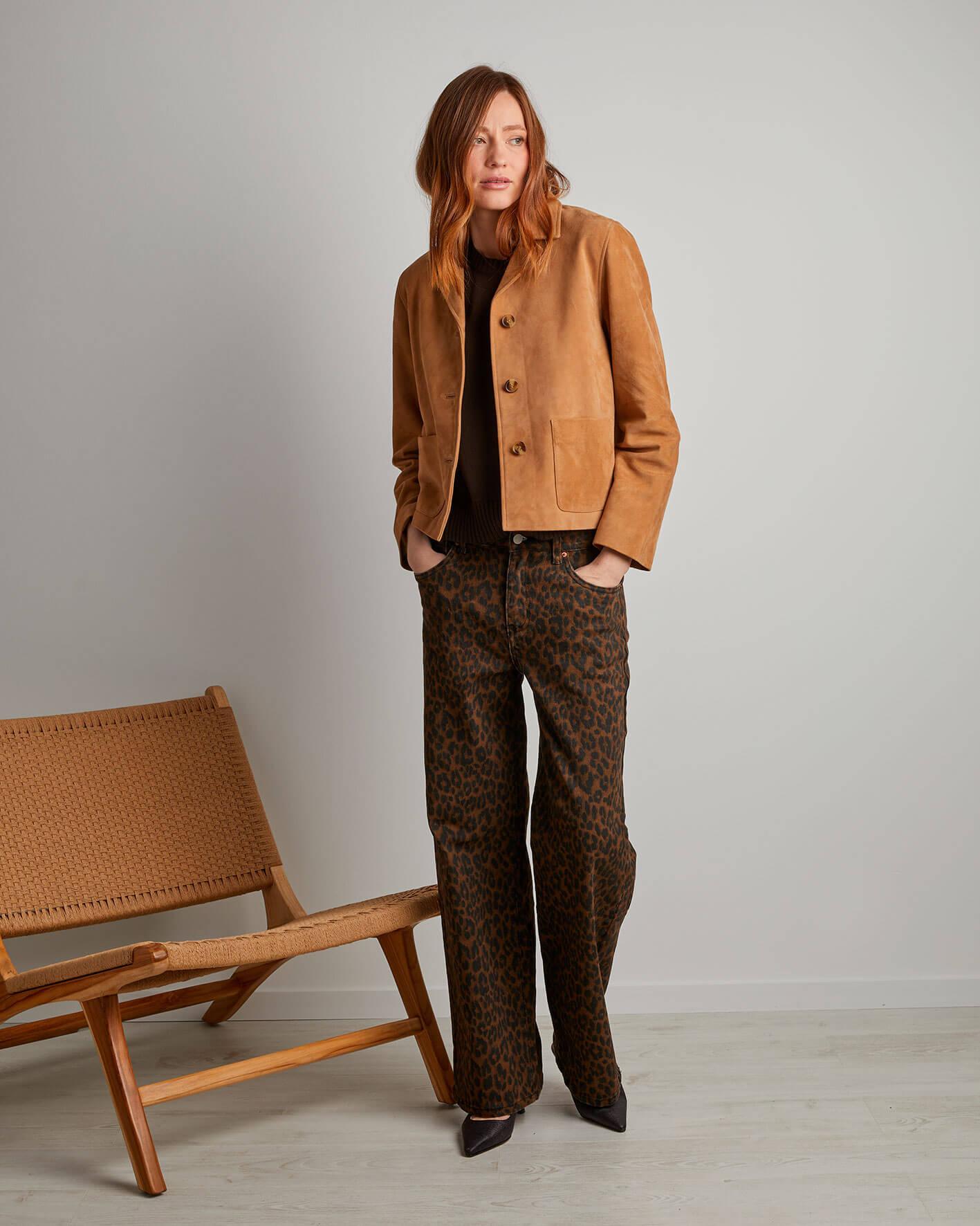 LEO LEO MOKA SUEDE