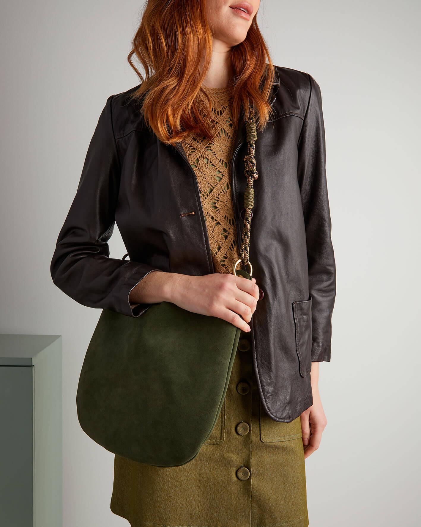 CASTAGNA CASTAGNA VERDE SUEDE