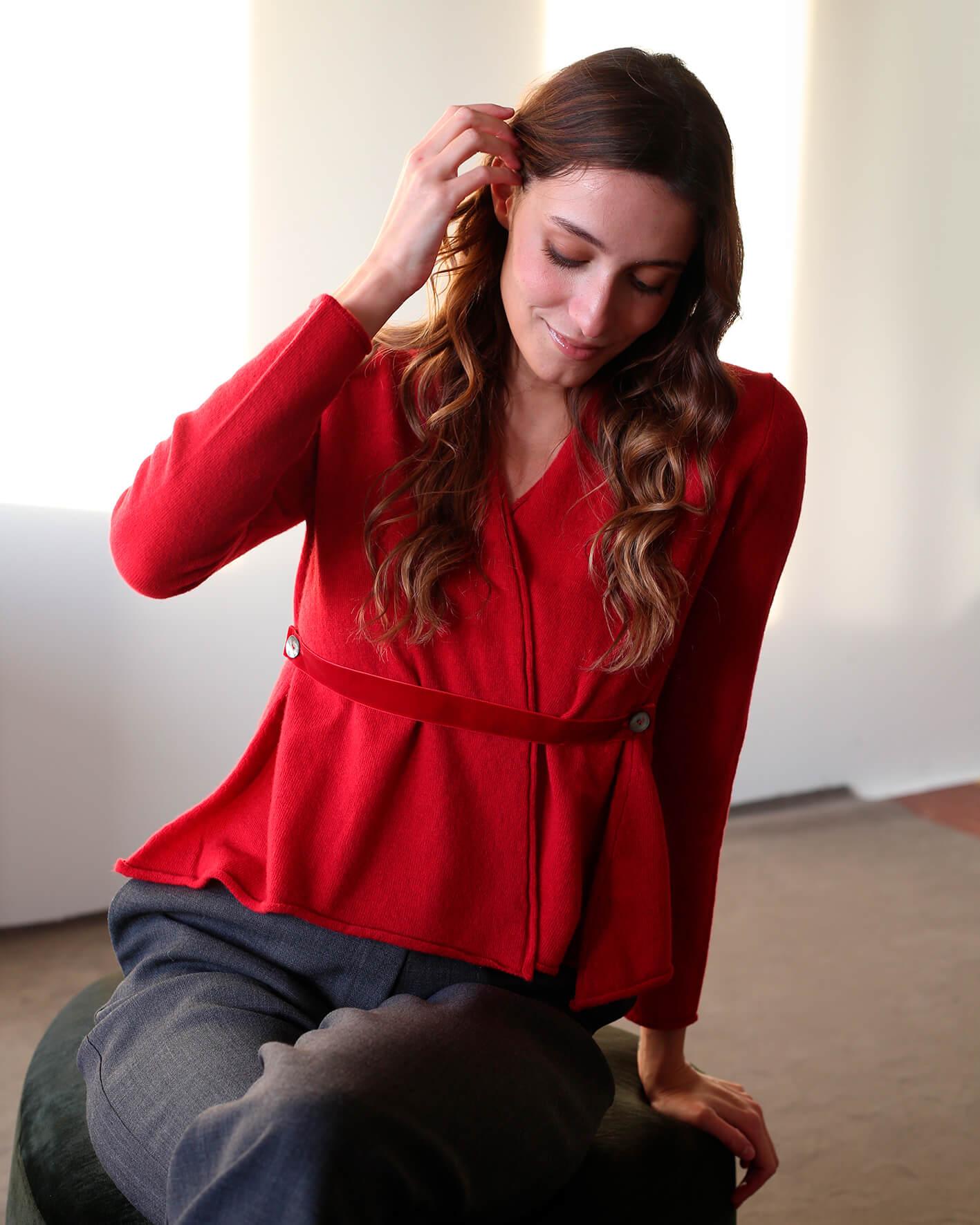 MOMO MOMO ROSSO SUEDE