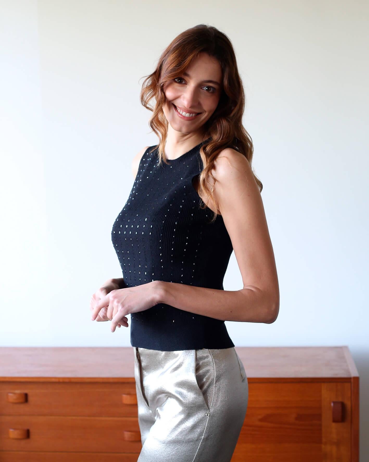 AMANDA AL1142 NERO SUEDE