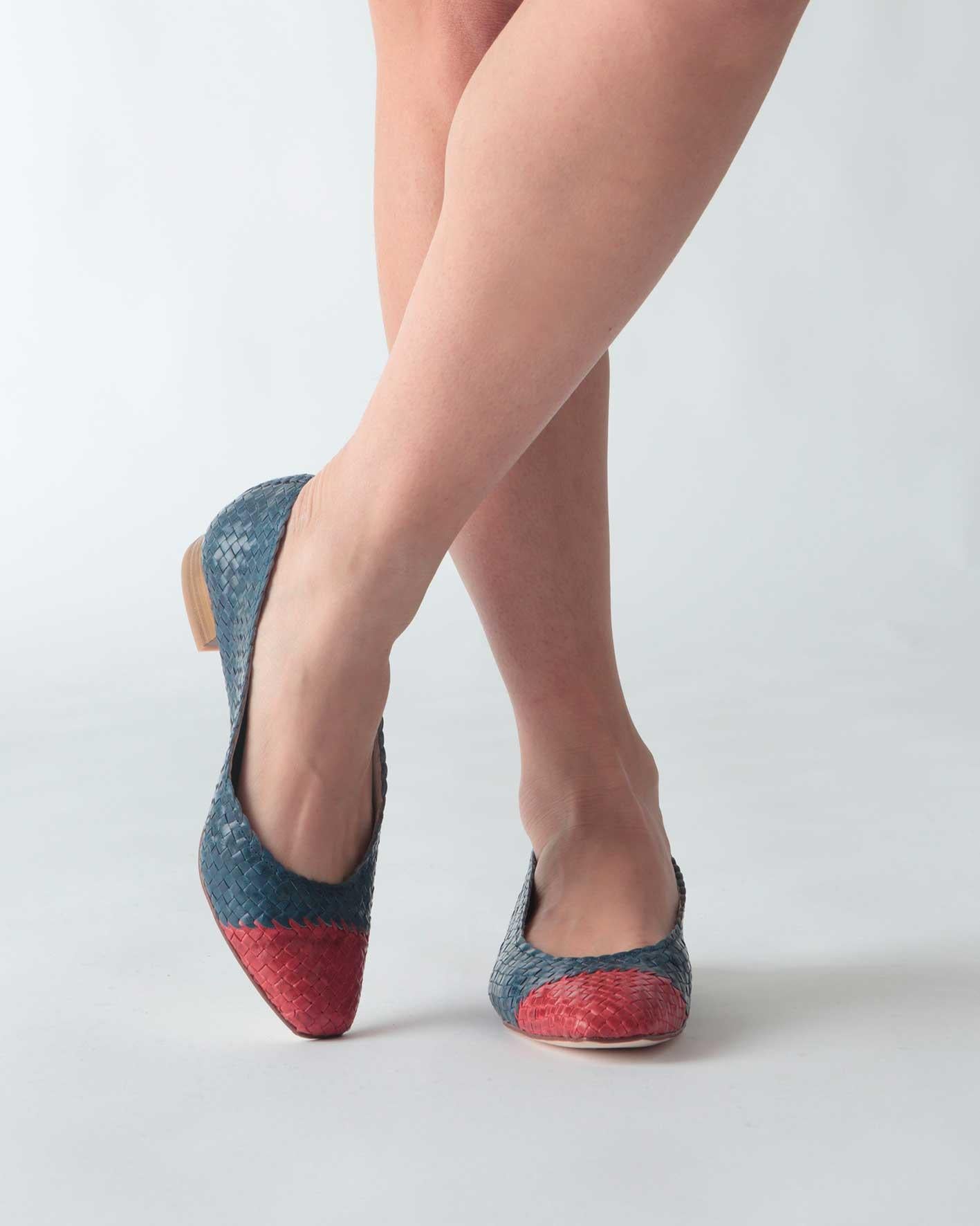 BURRACO BURRACO BLU SUEDE
