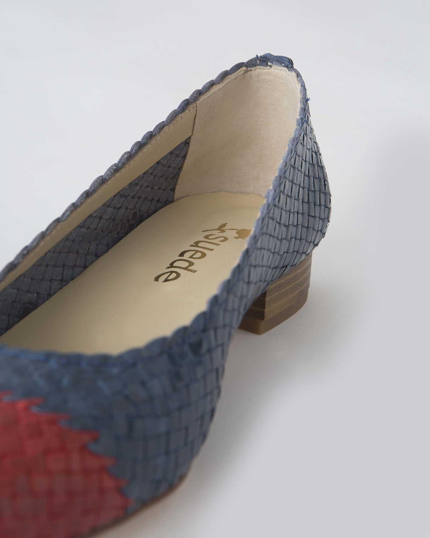 BURRACO BURRACO BLU SUEDE