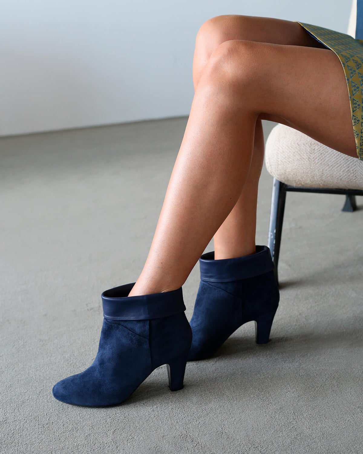 AURORA AURORA BLU SUEDE 