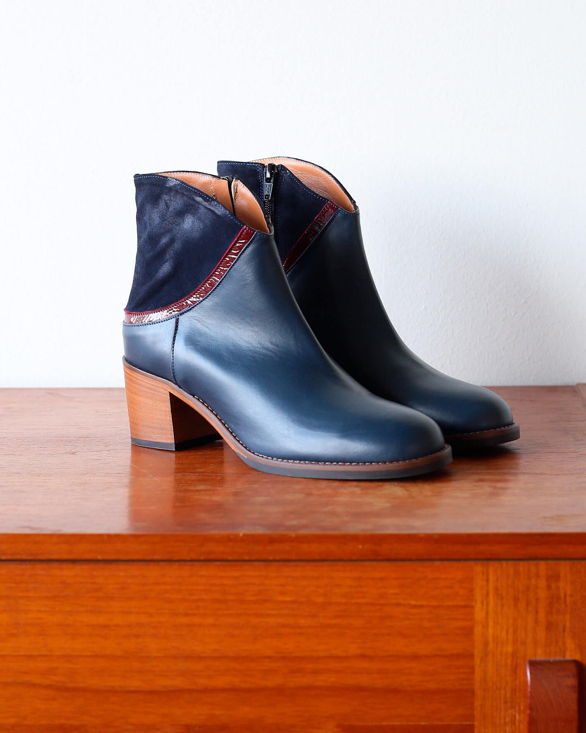URANO URANO BLU SUEDE 