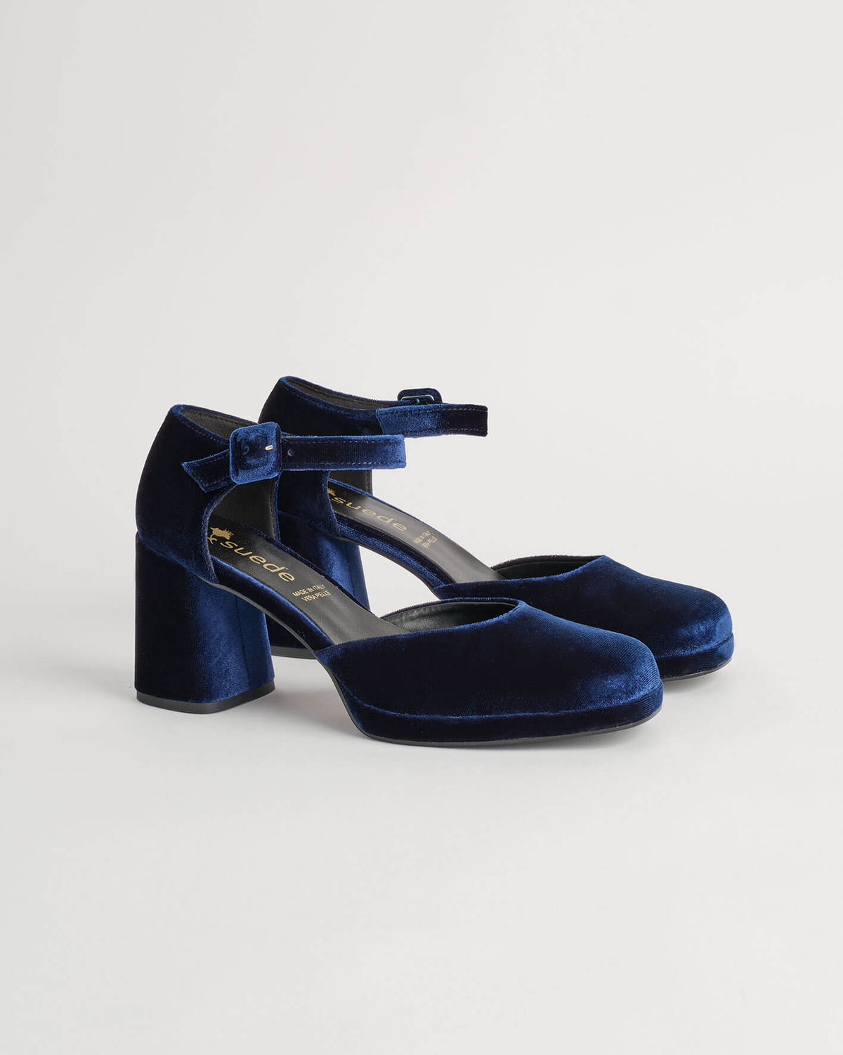 ANDRINE ANDRINE BLU SUEDE 