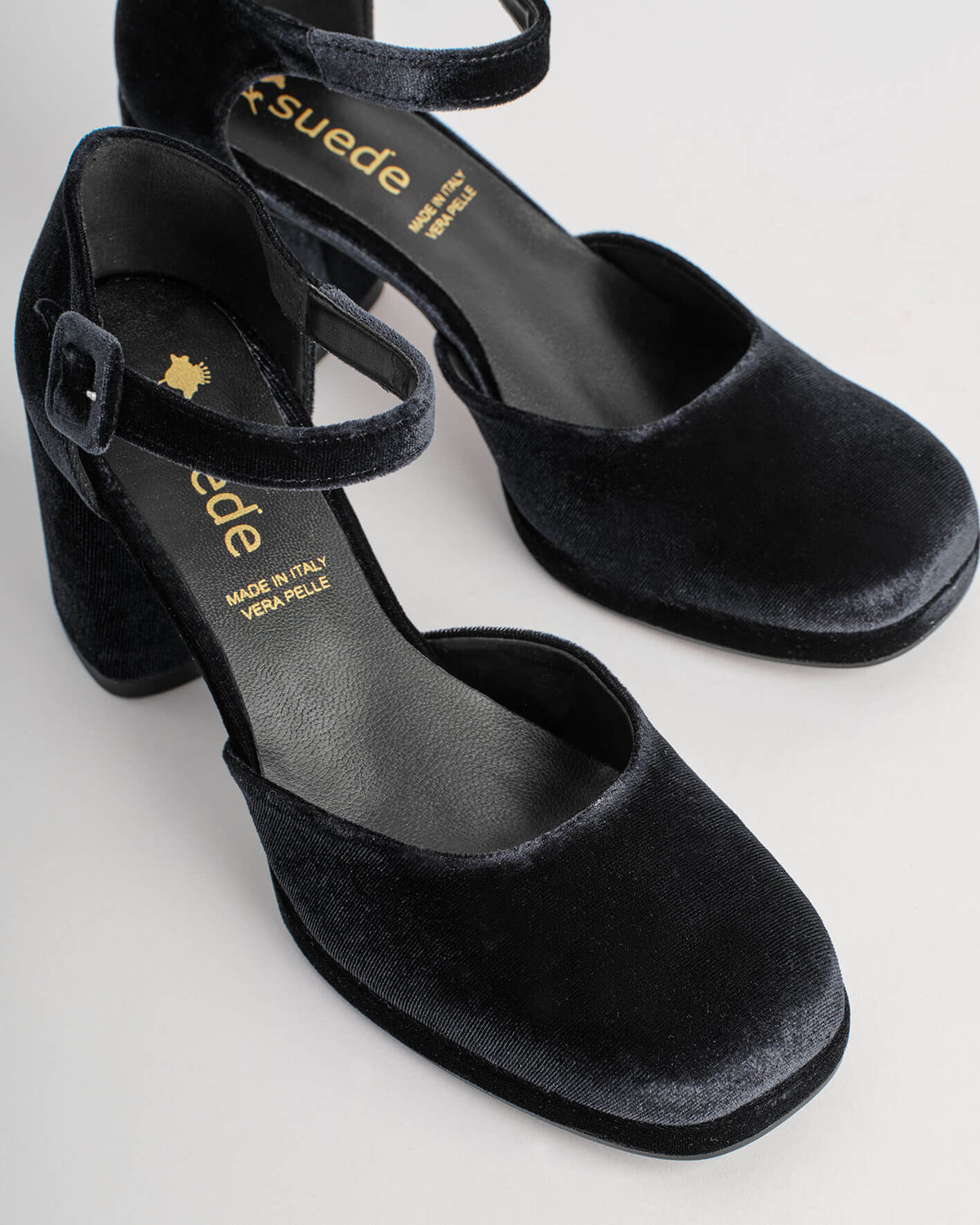 ANDRINE ANDRINE NERO SUEDE 