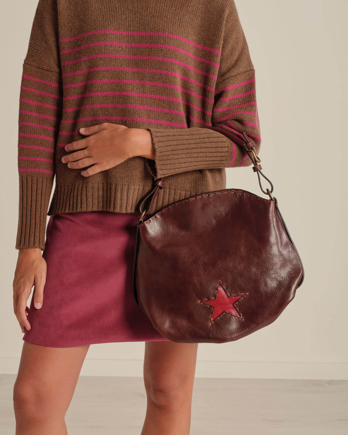 BEVERLY BEVERLY MOKA SUEDE 