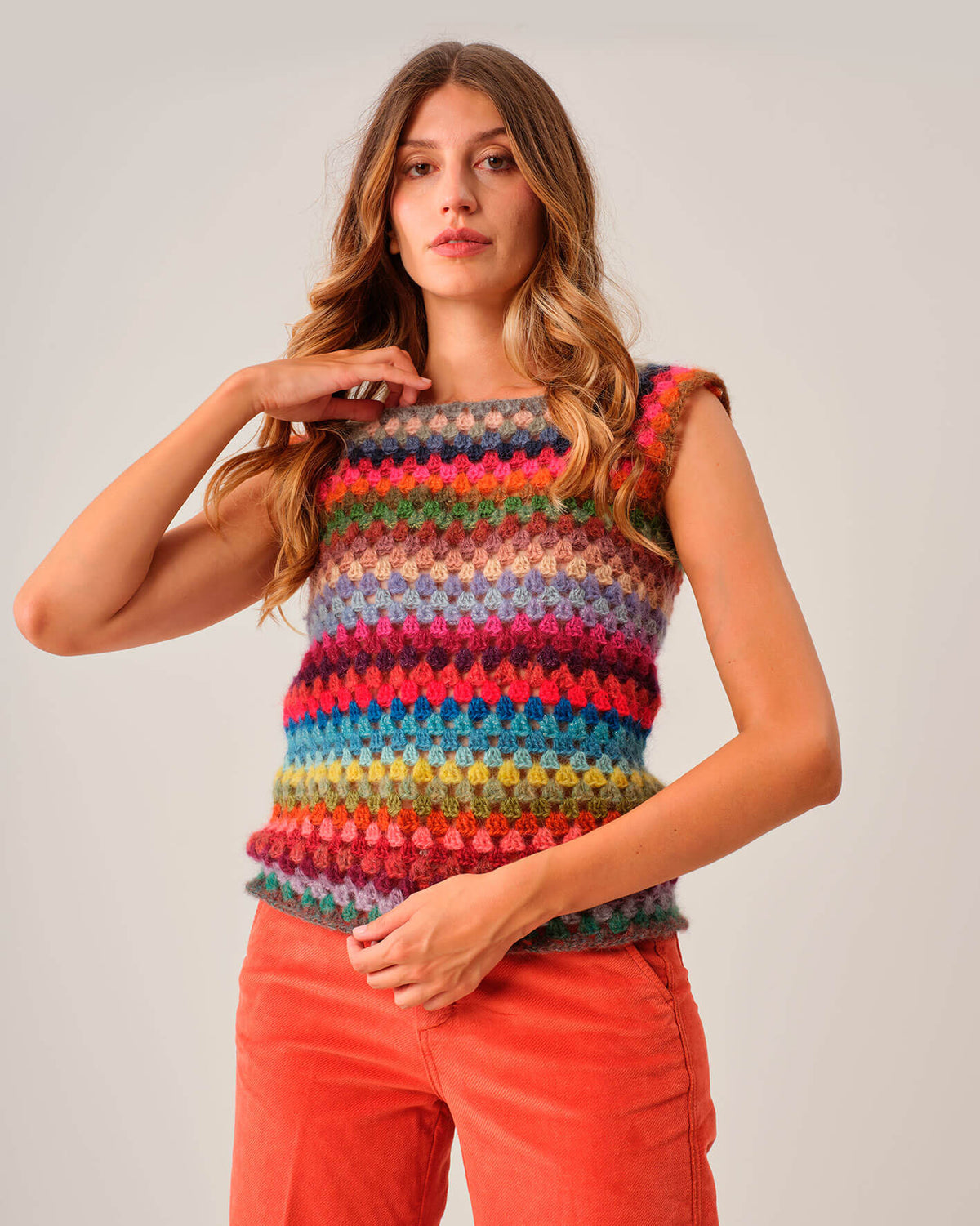 GIPSY GIPSY MULTICOLOR SUEDE 