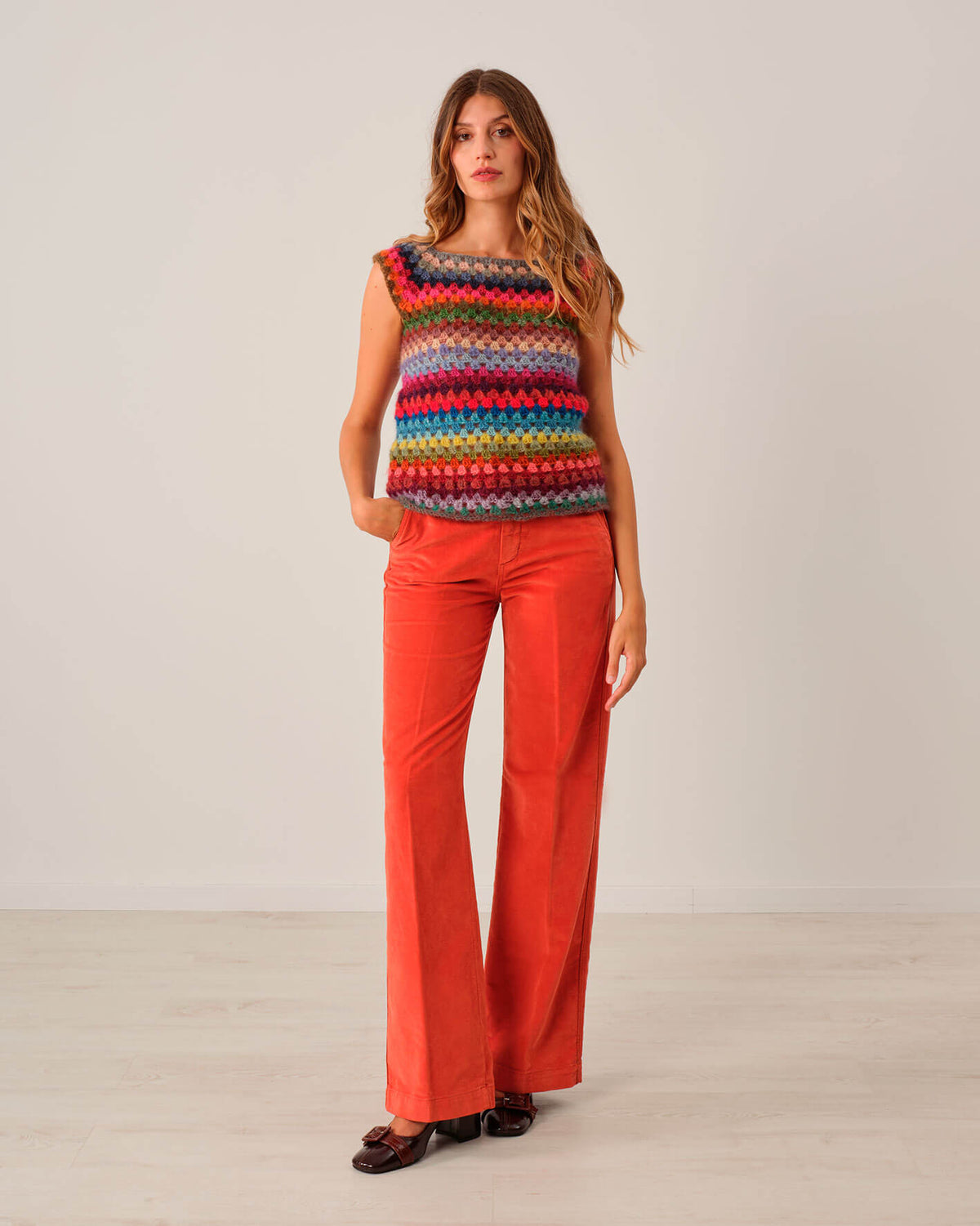 GIPSY GIPSY MULTICOLOR SUEDE 