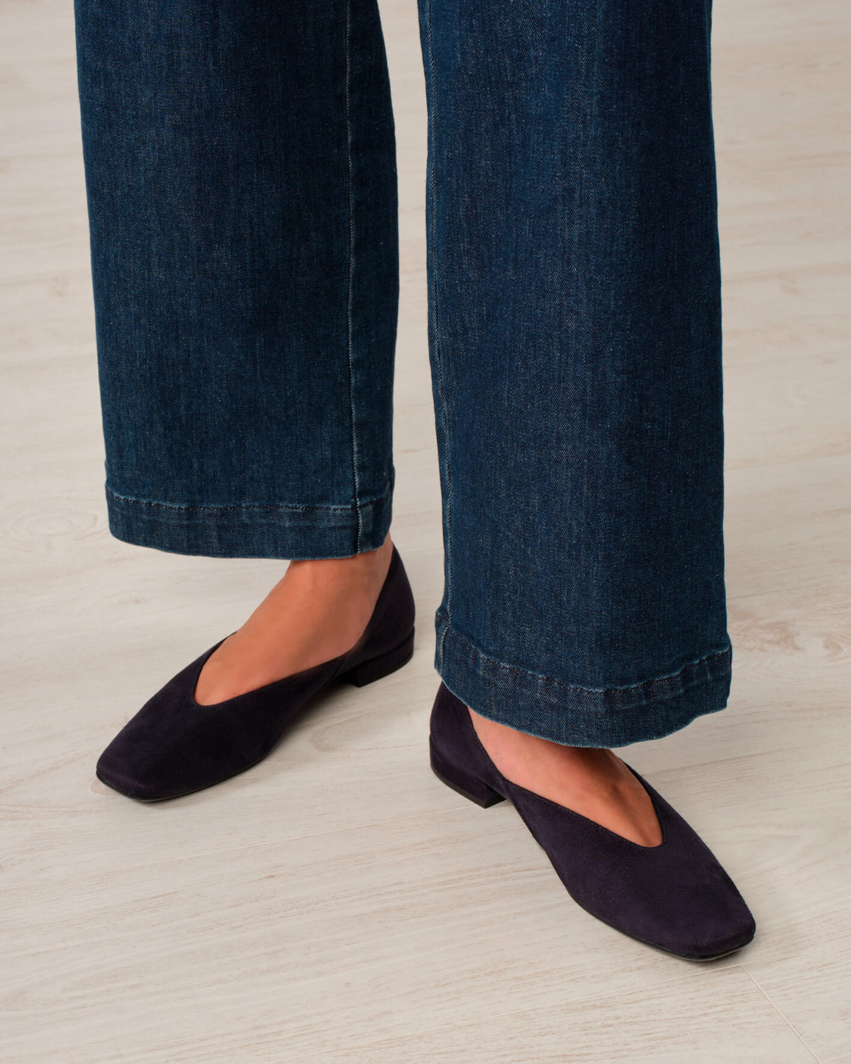 HILDE HILDE BLU SUEDE 