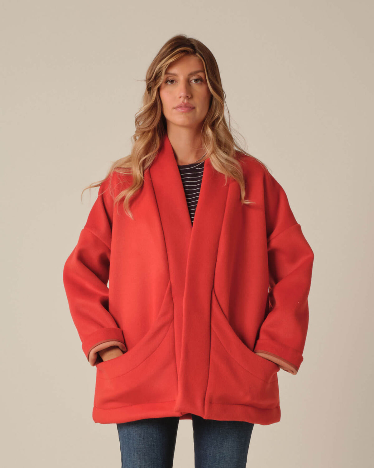 KIMONO KIMONO LA0262 SUEDE 