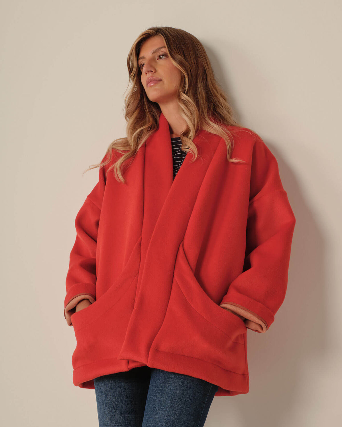 KIMONO KIMONO LA0262 SUEDE 