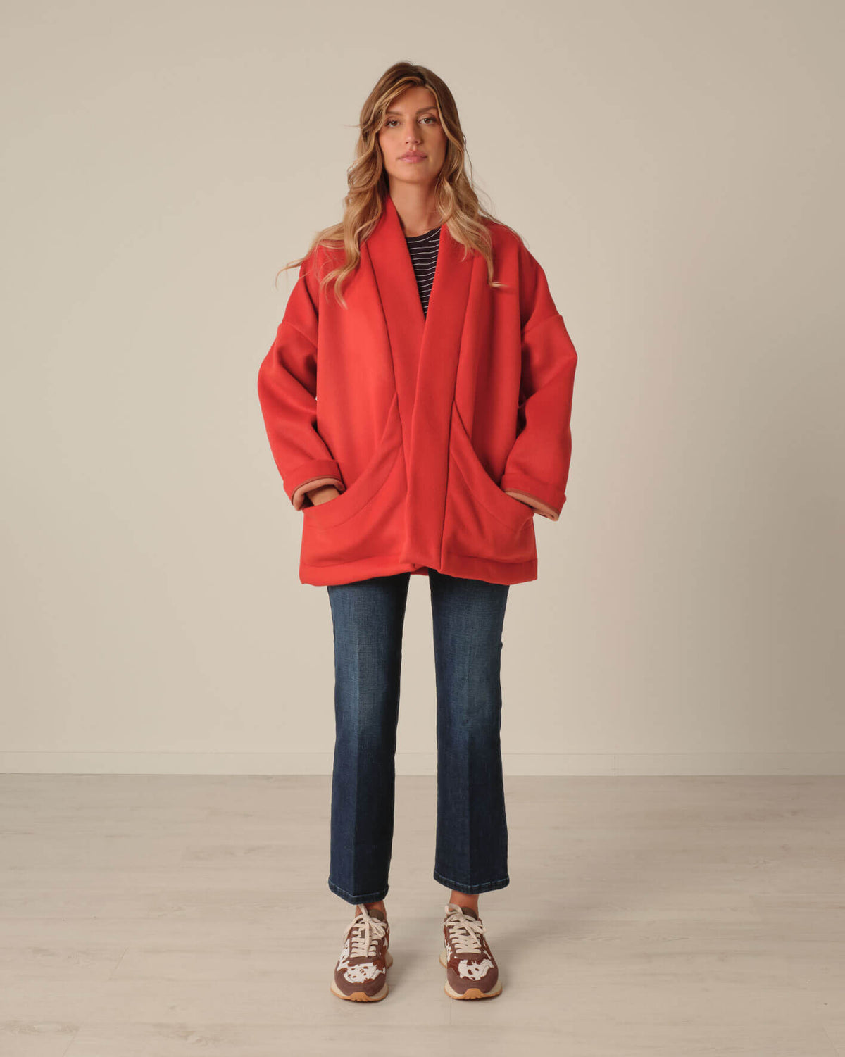 KIMONO KIMONO LA0262 SUEDE 