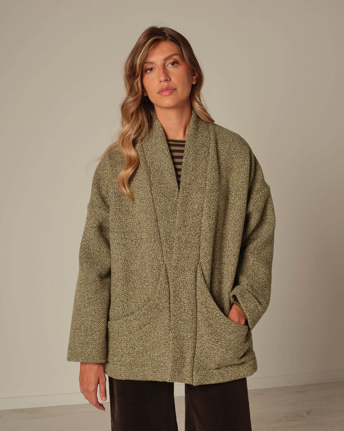 KIMONO KIMONO LA0271 SUEDE 