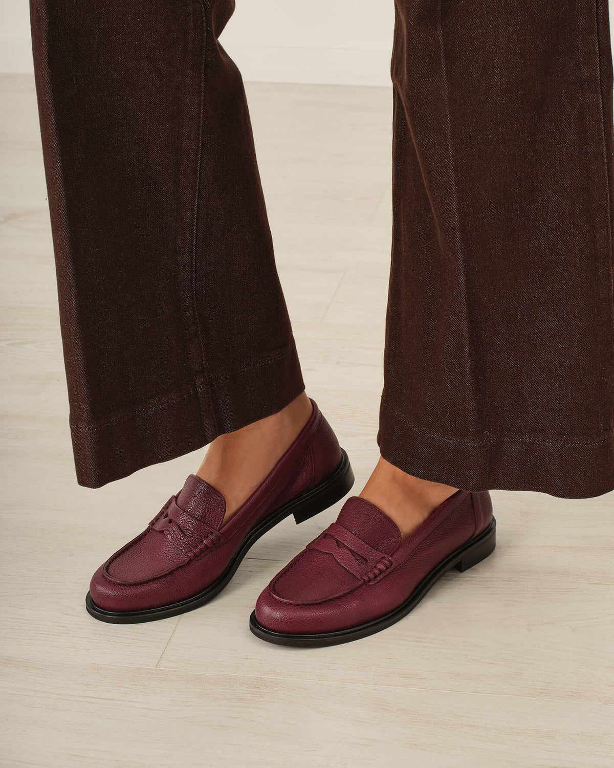 KRISTIN KRISTIN-P PRUGNA SUEDE 