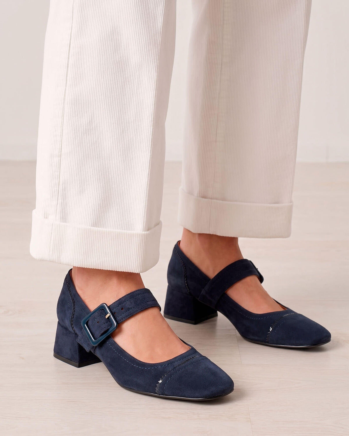 ODA ODA BLU SUEDE 