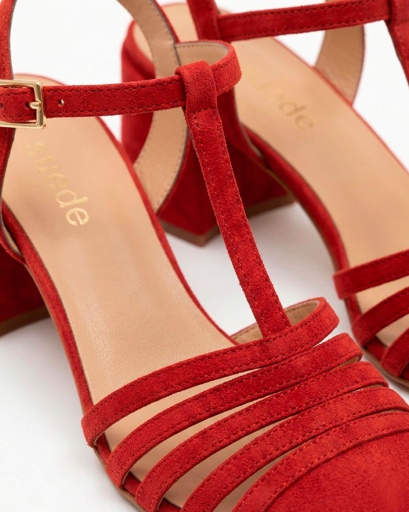 ATENE ATENE ROSSO SUEDE 
