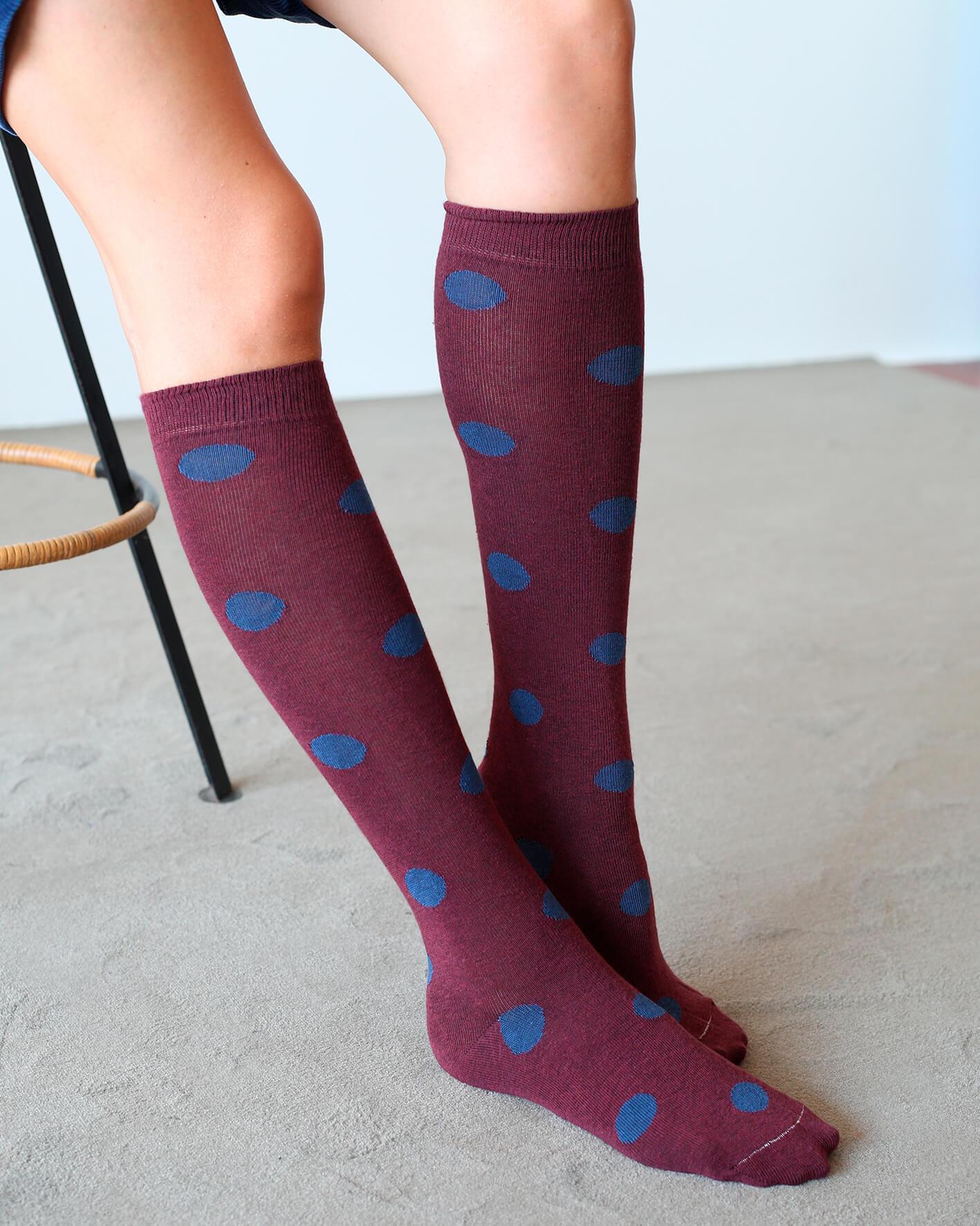 POIS POIS BORDEAUX SUEDE 