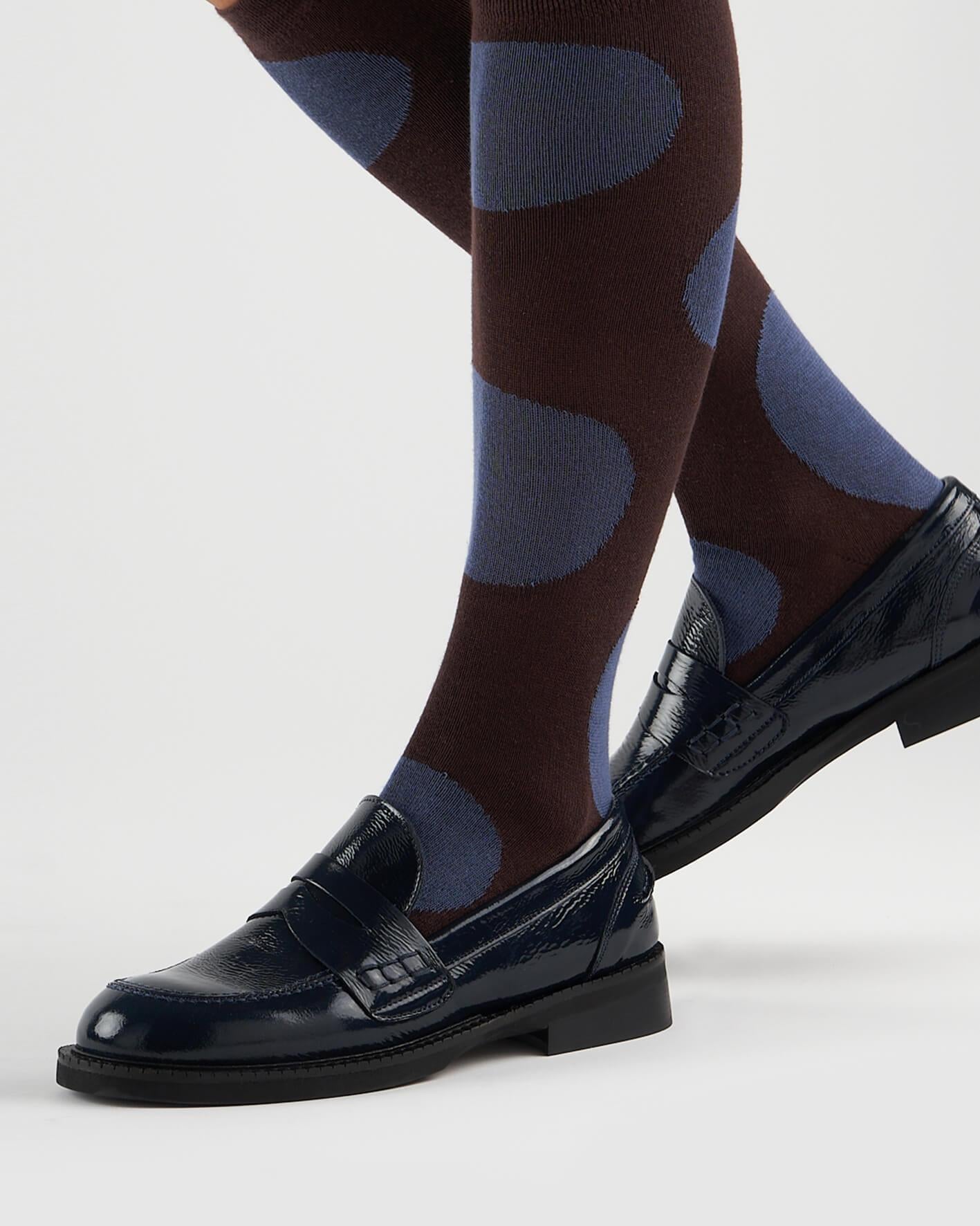 CASTOR CASTOR BLU SUEDE 