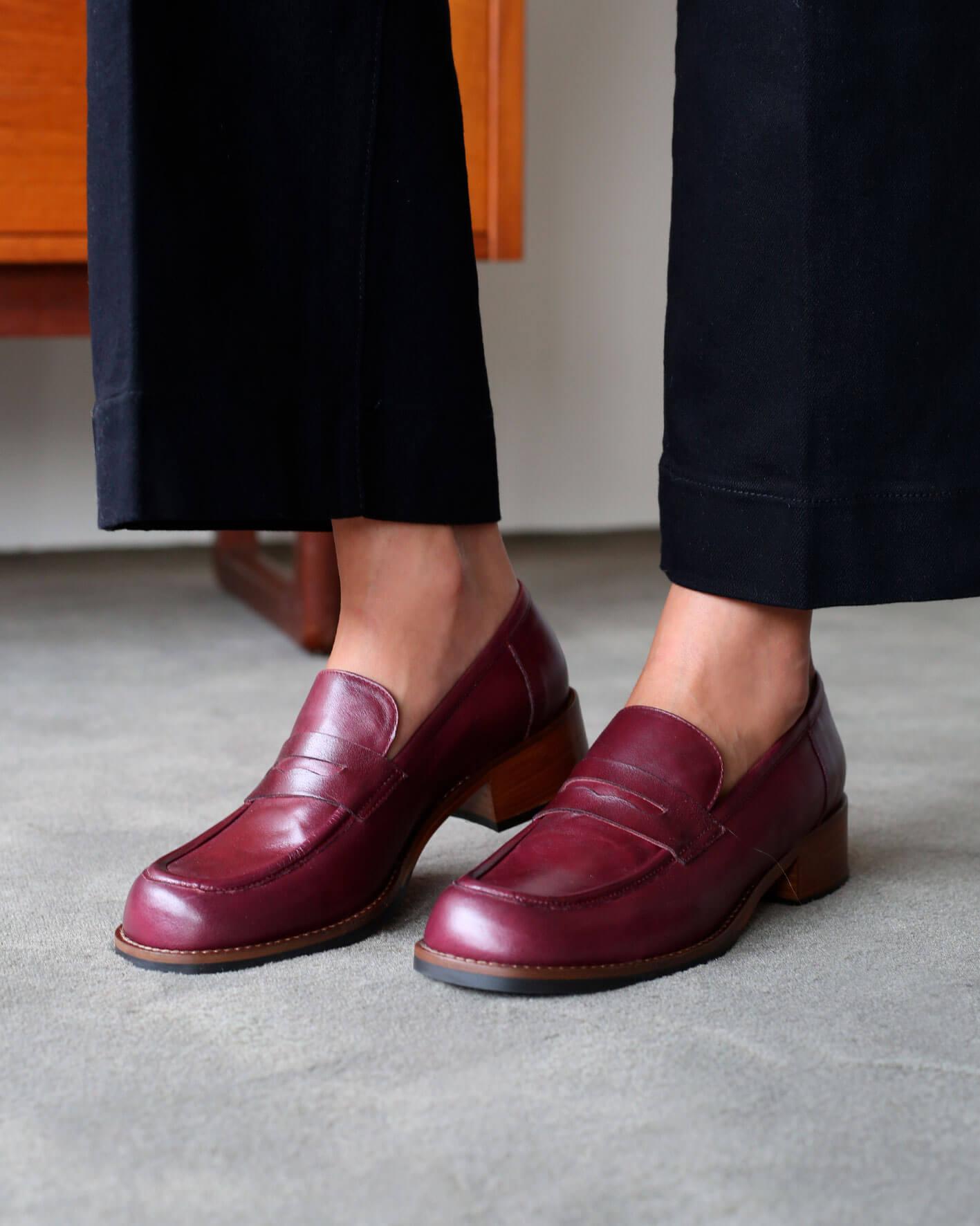 COMETA COMETA BORDEAUX SUEDE 