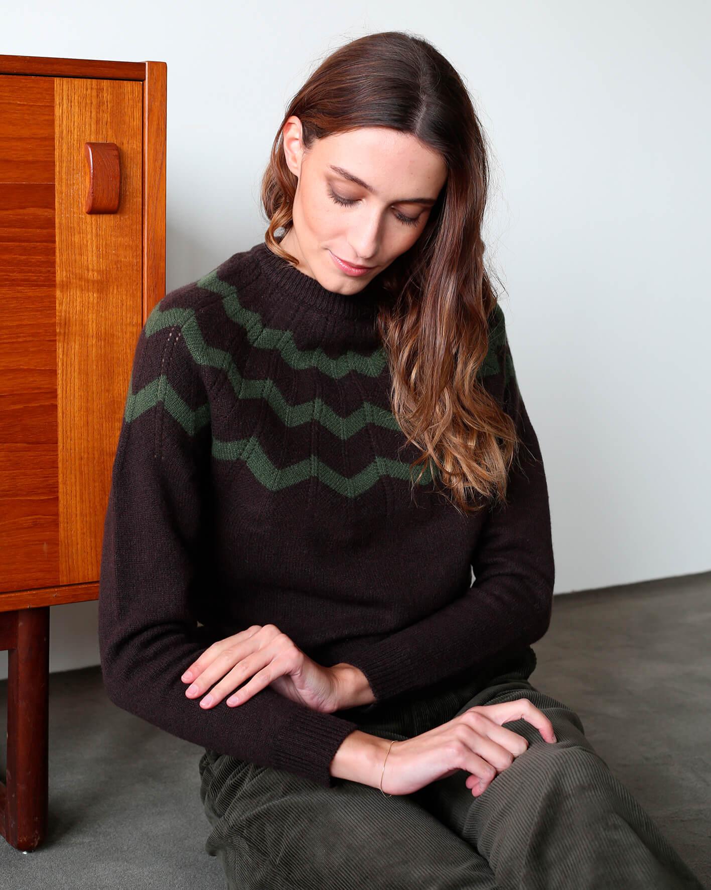 PRISCILLA PRISCILLA MOKA SUEDE 