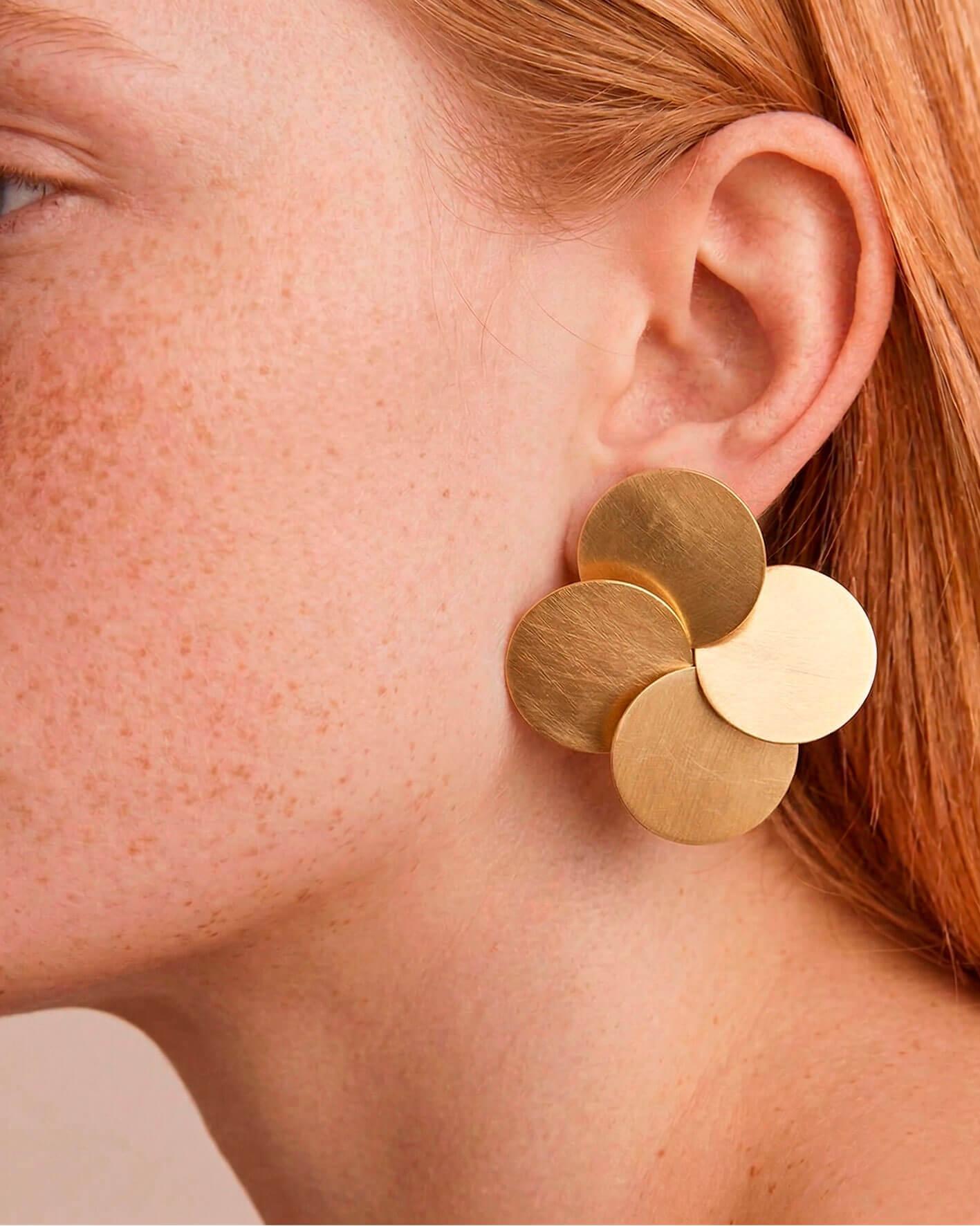 CERCHI CERCHI ORO SUEDE 