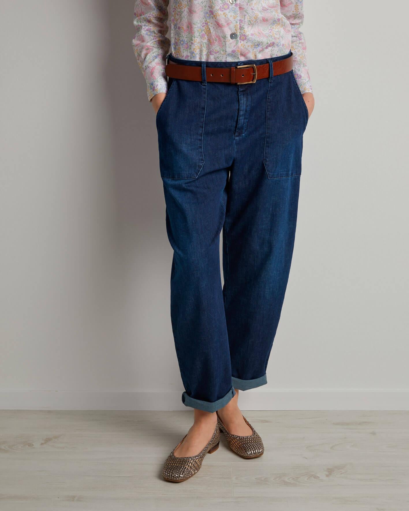 BAGGY FATIGUE 347 BLU CIGALAS 