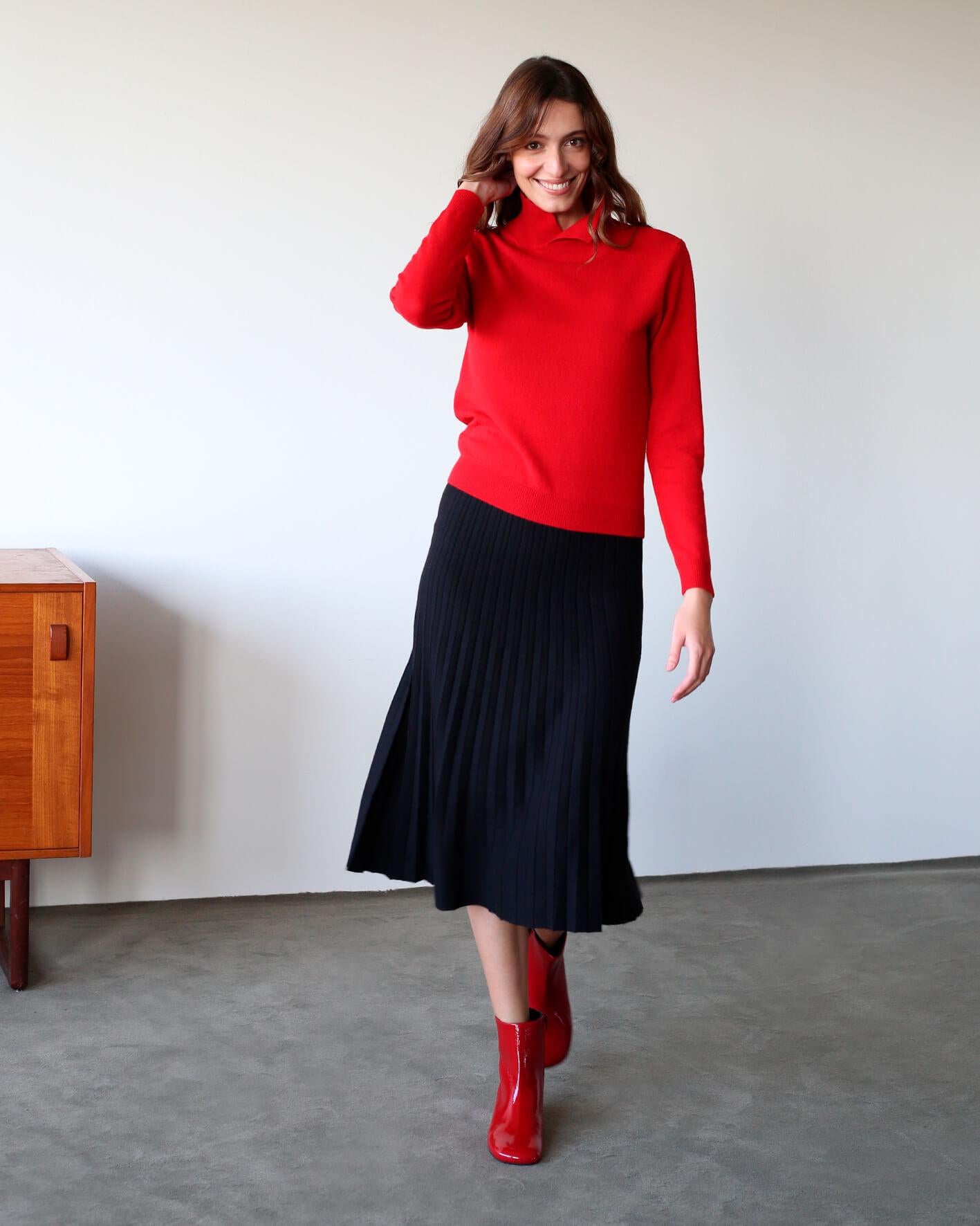 JUPE JUPE NERO JUSTONE 