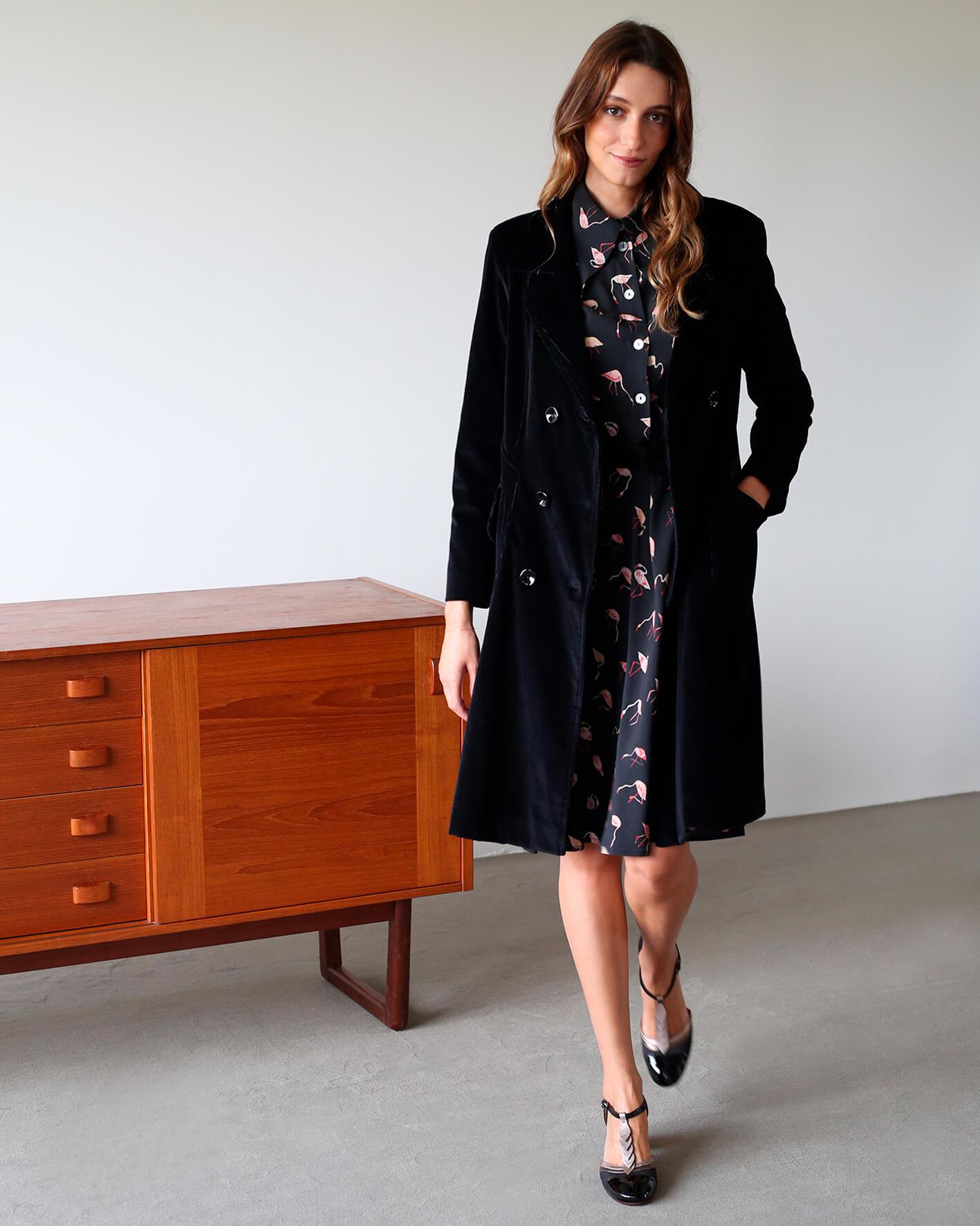 GRACE GRACE NERO SUEDE 