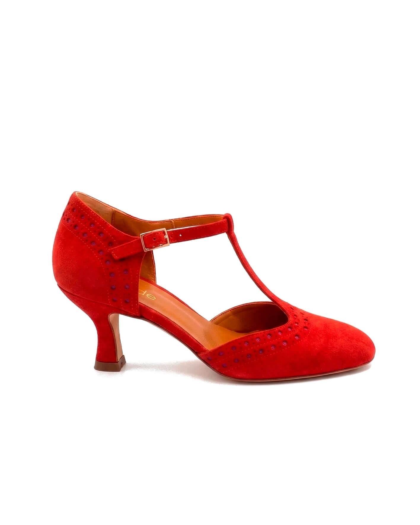 LIONE LIONE ROSSO SUEDE 