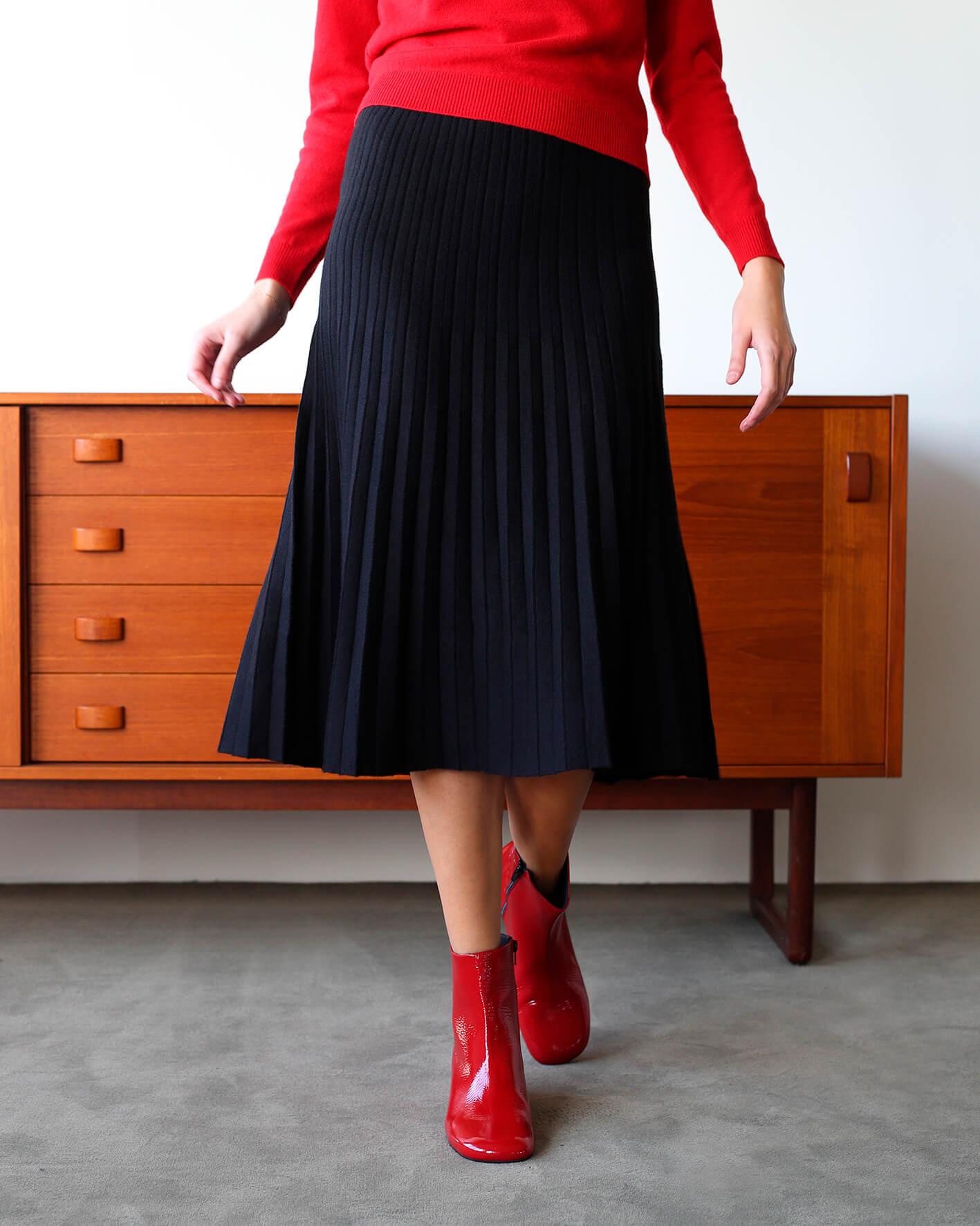 JUPE JUPE NERO JUSTONE 