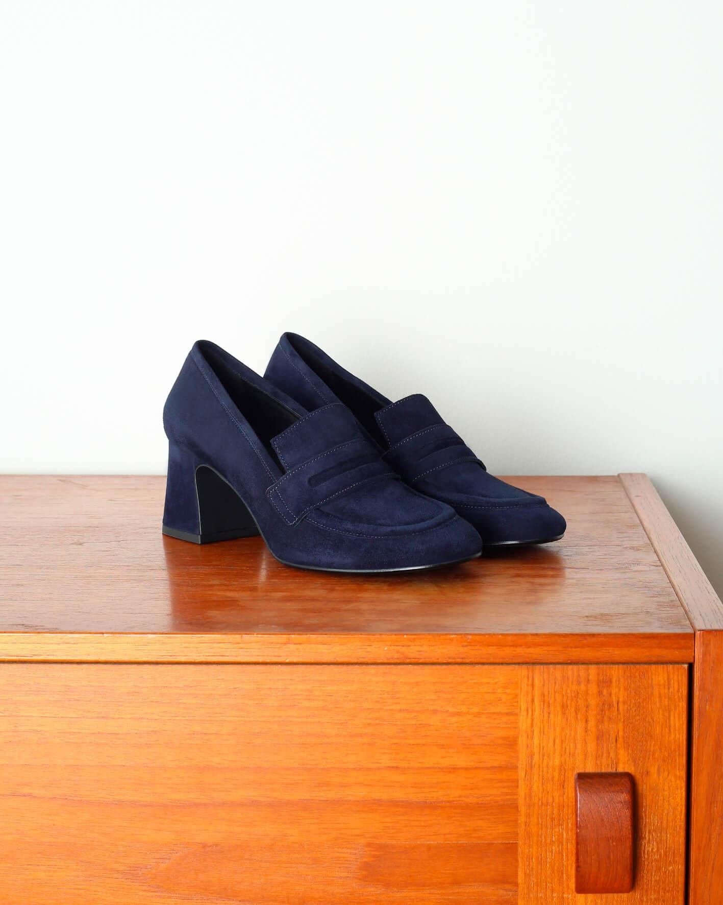 PLUTONE PLUTONE NAVY SUEDE 