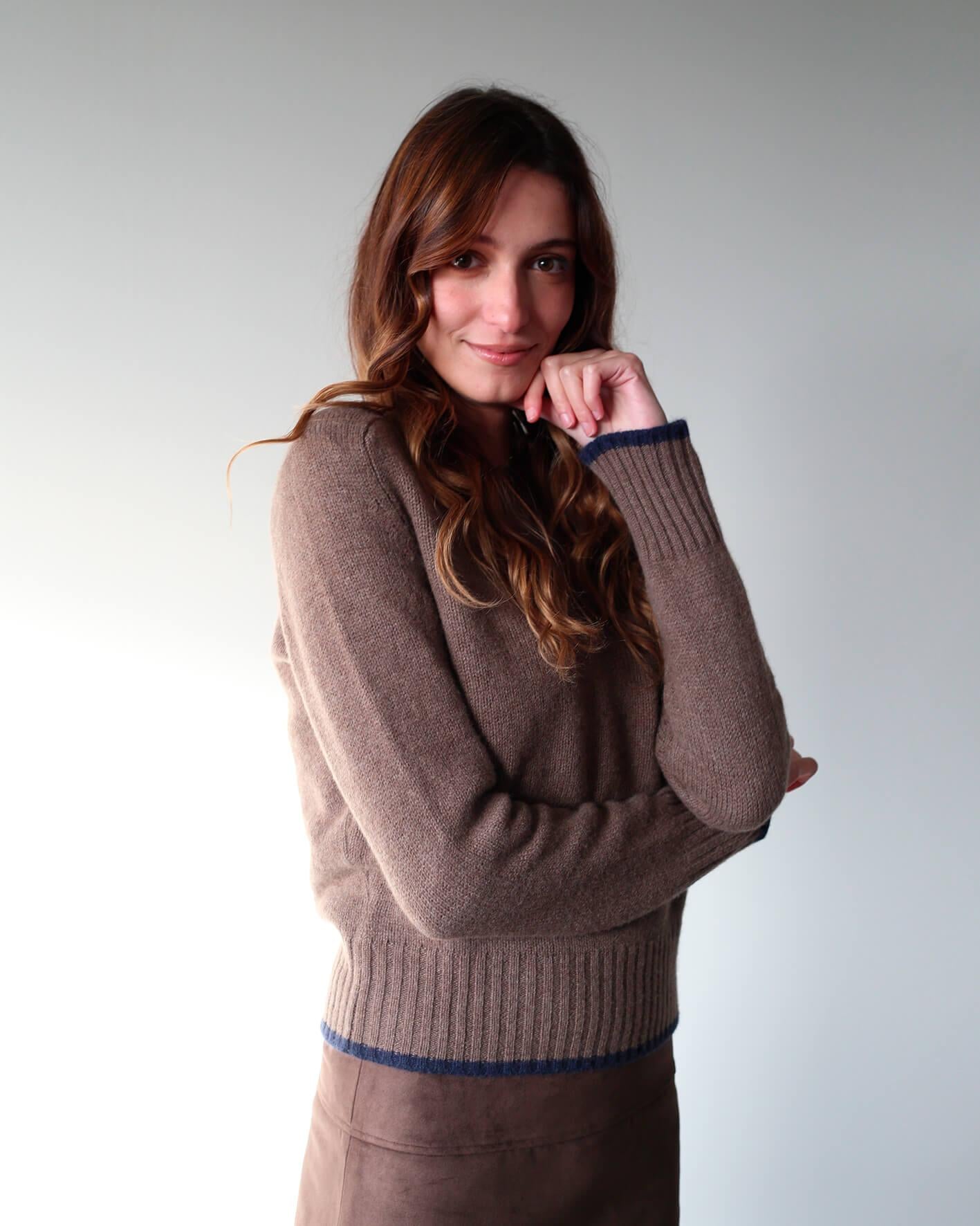 INES INES TAUPE SUEDE 