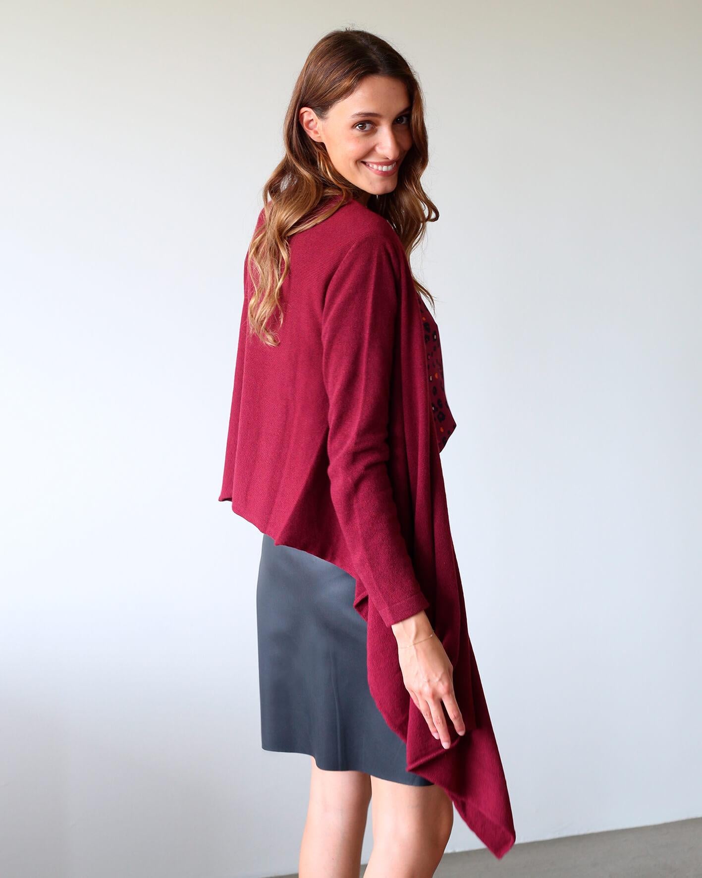 QUEEN QUEEN BORDEAUX SUEDE 