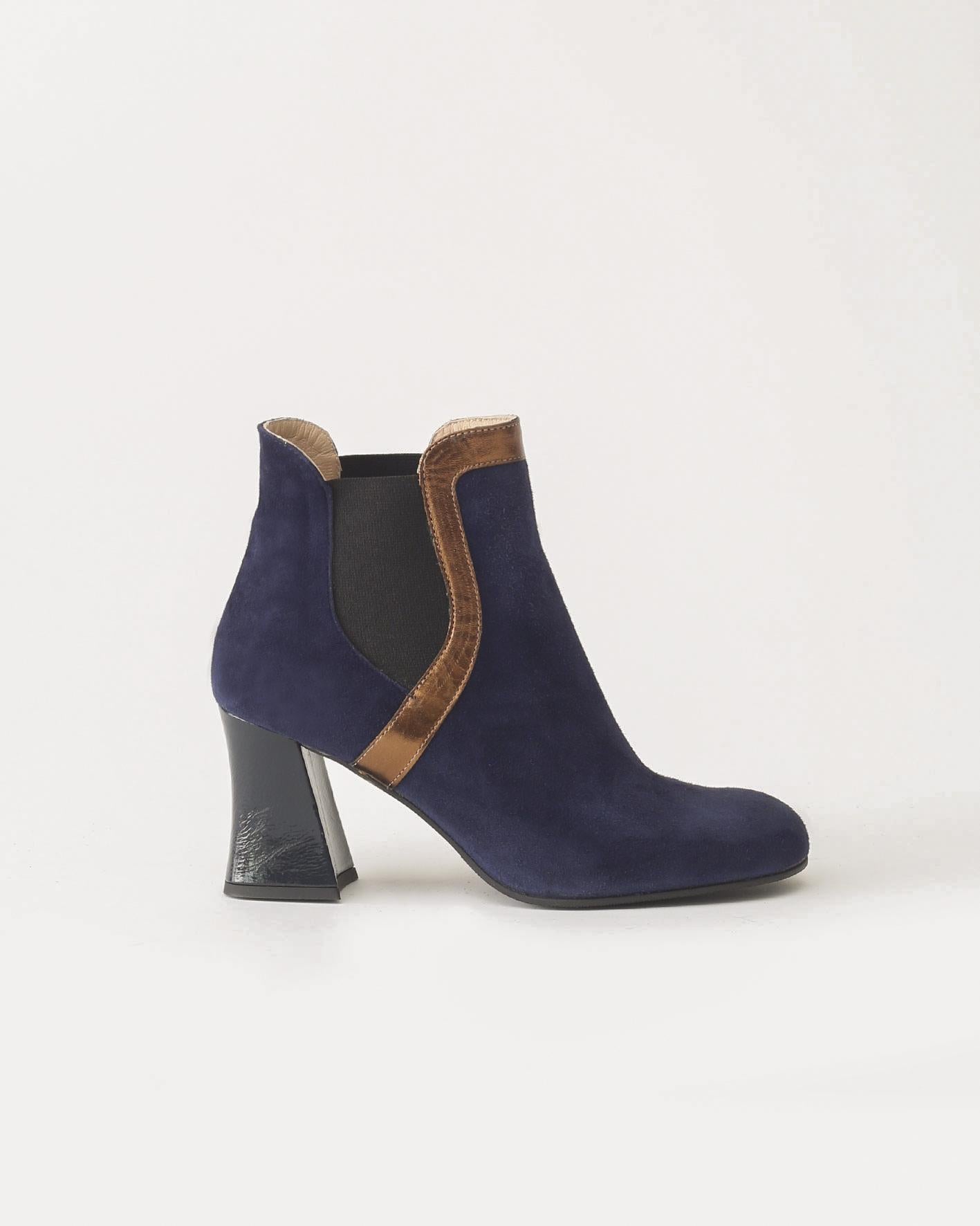 VIA VIGNA VIA VIGNA BLU SUEDE 