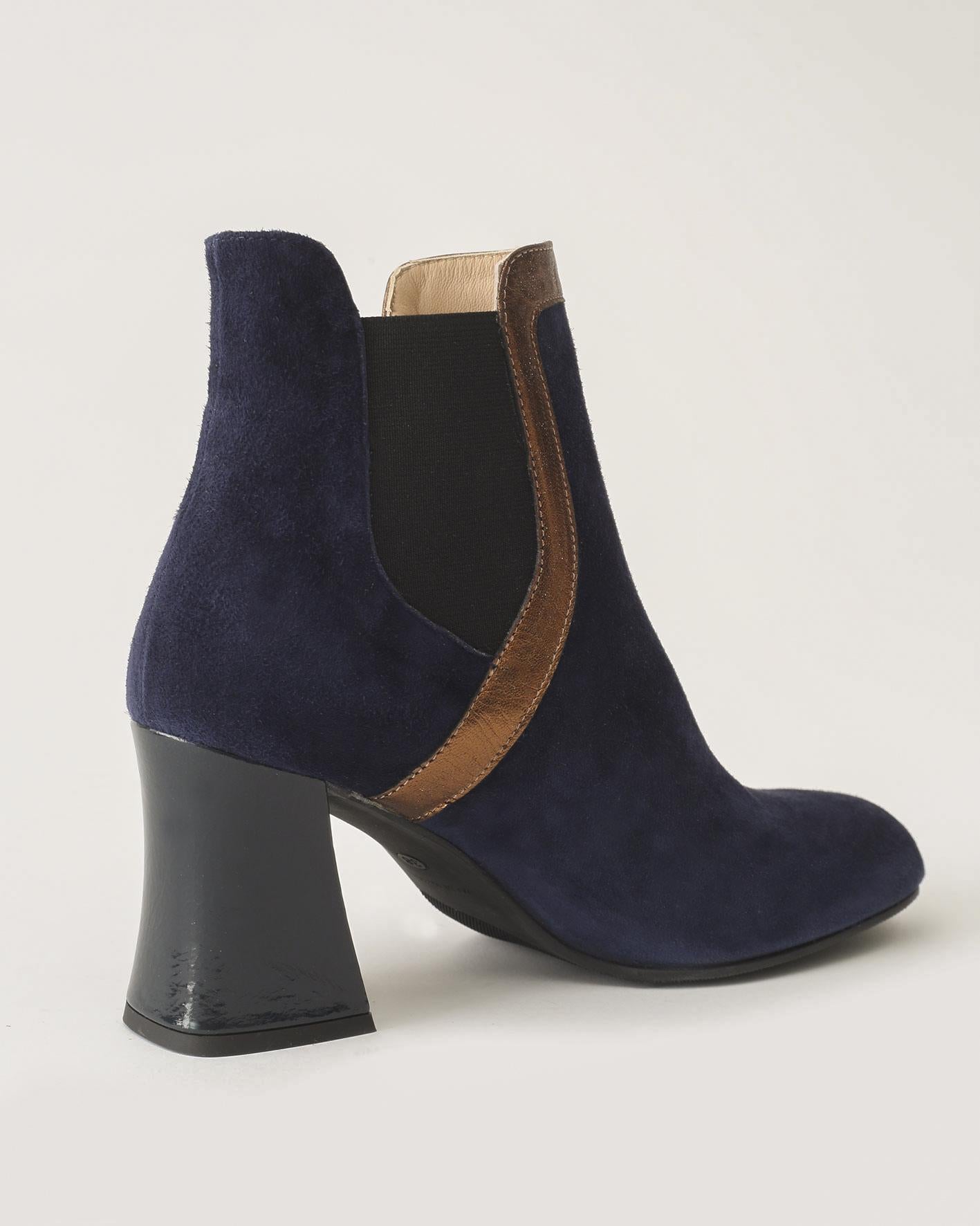 VIA VIGNA VIA VIGNA BLU SUEDE 